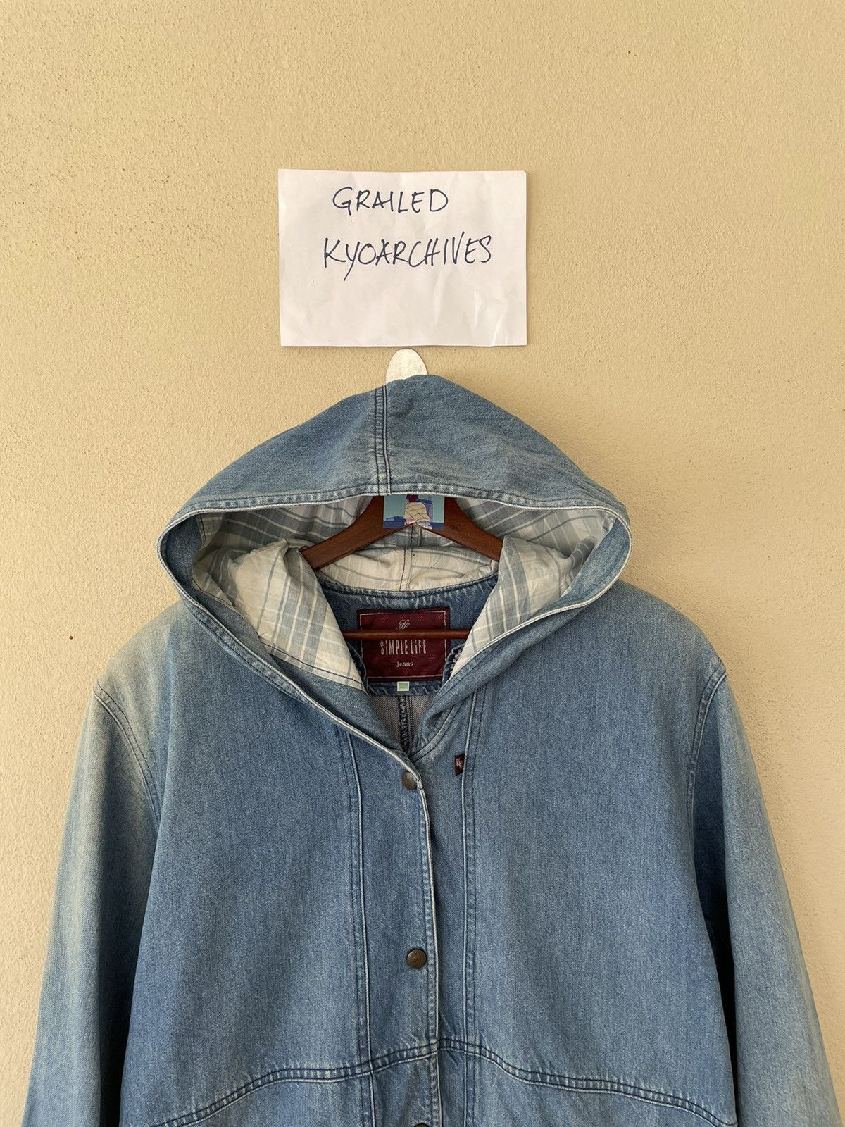 Vintage VINTAGE SIMPLE LIFE DENIM JACKET Size US M / EU 48-50 / 2 - 3 Thumbnail