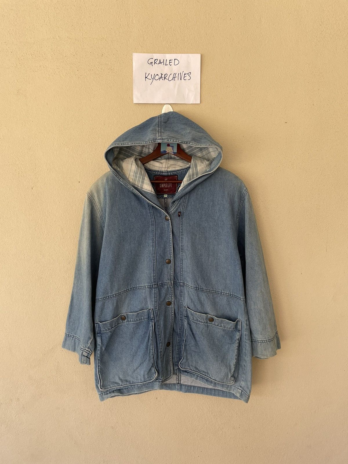 Vintage VINTAGE SIMPLE LIFE DENIM JACKET Size US M / EU 48-50 / 2 - 1 Thumbnail