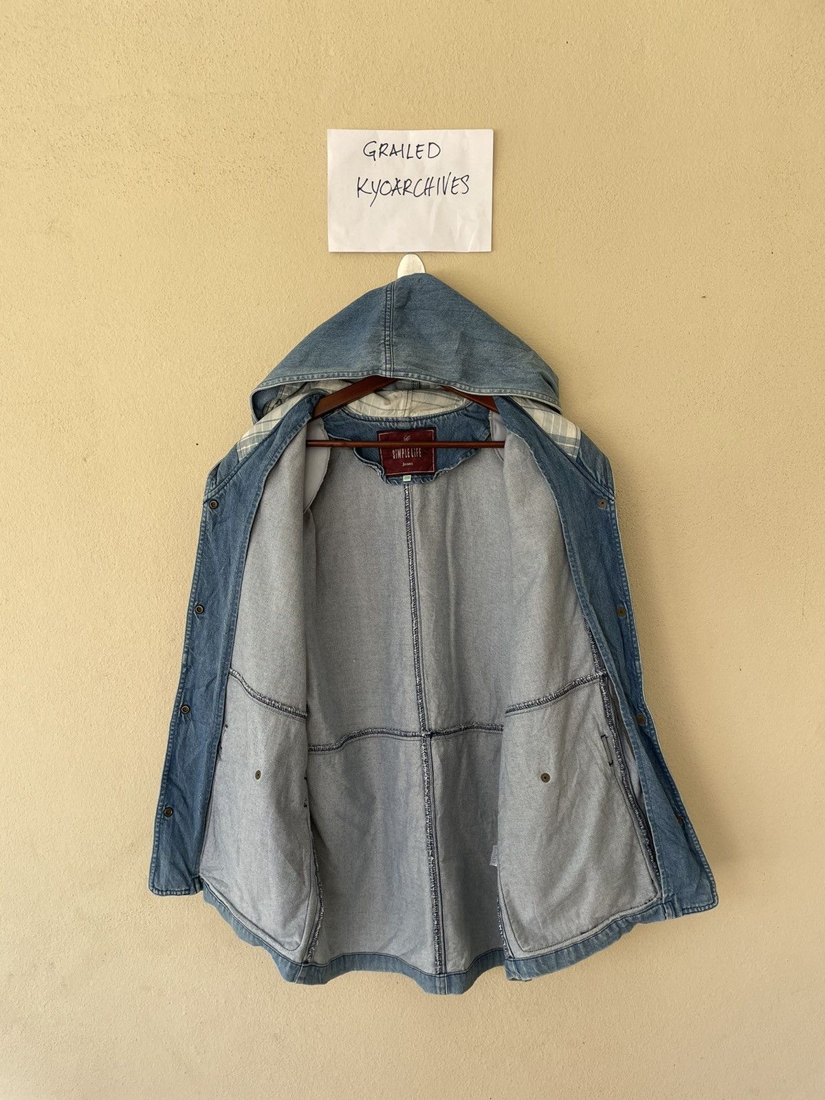 Vintage VINTAGE SIMPLE LIFE DENIM JACKET Size US M / EU 48-50 / 2 - 7 Thumbnail