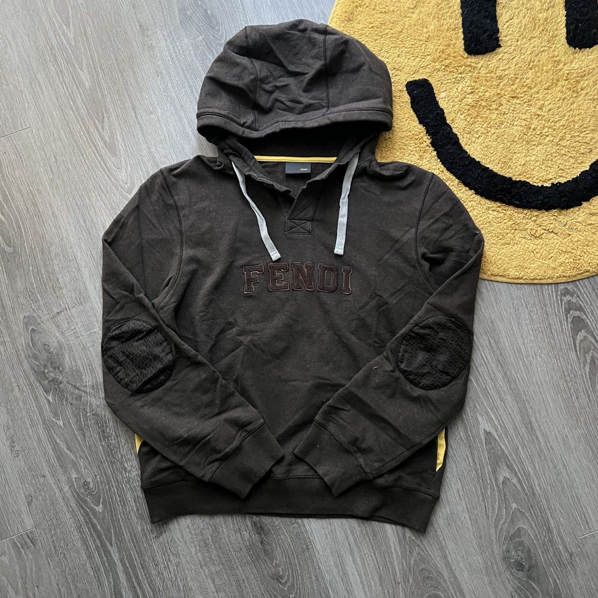Designer × Fendi Fendi monogram hoodie Size S / US 4 / IT 40 - 5 Thumbnail