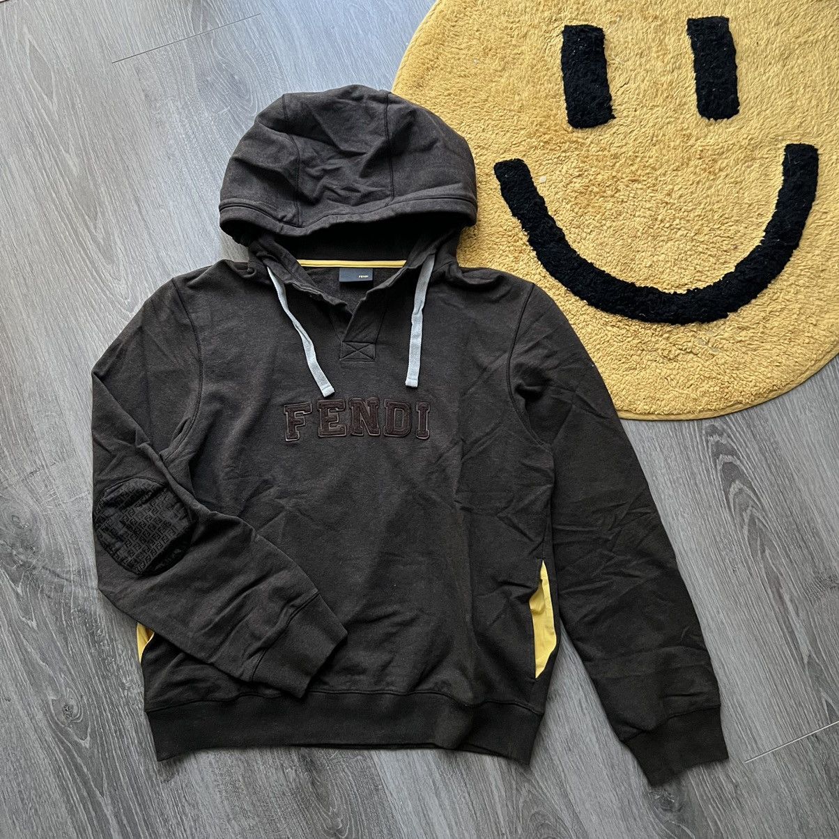 Designer × Fendi Fendi monogram hoodie Size S / US 4 / IT 40 - 1 Thumbnail