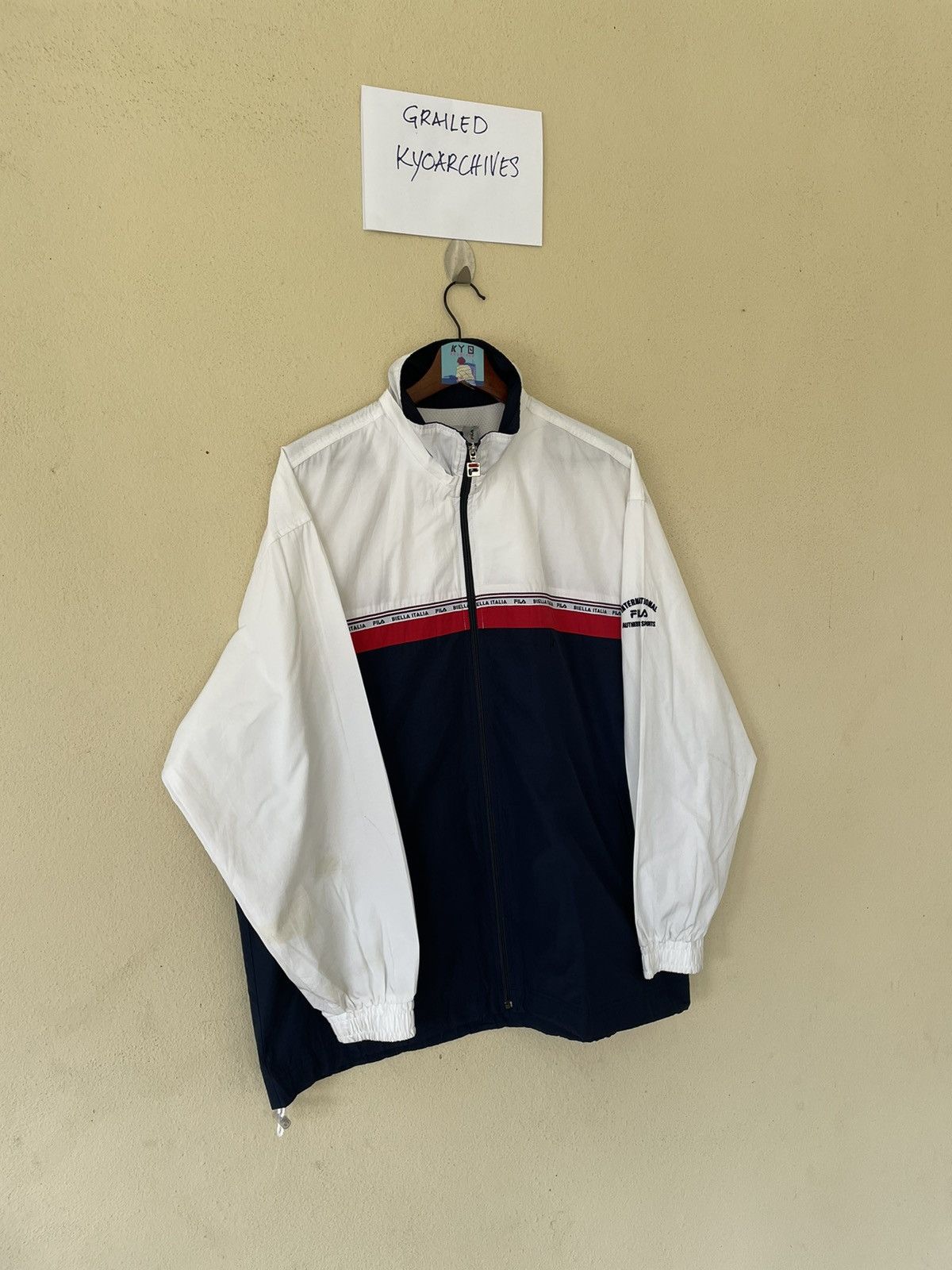 Fila VINTAGE FILA TRACK JACKET Size US L / EU 52-54 / 3 - 2 Thumbnail