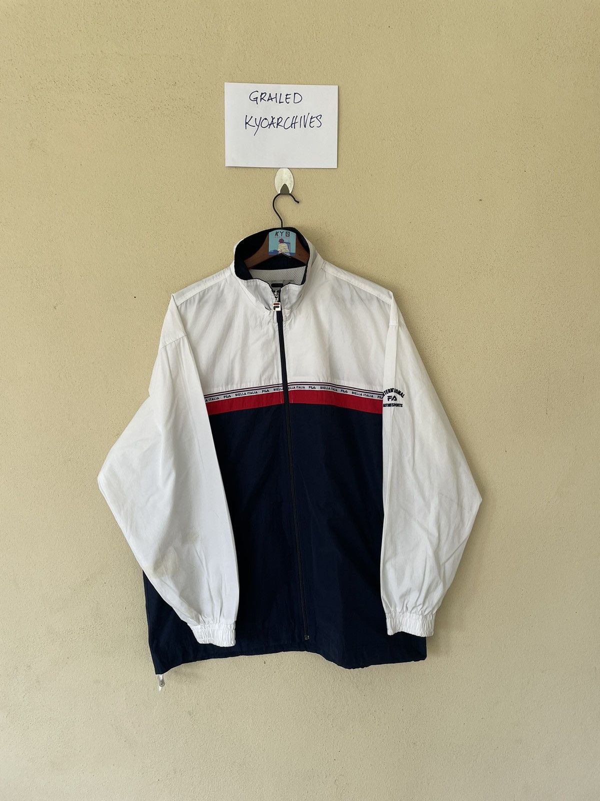 Fila VINTAGE FILA TRACK JACKET Size US L / EU 52-54 / 3 - 1 Thumbnail