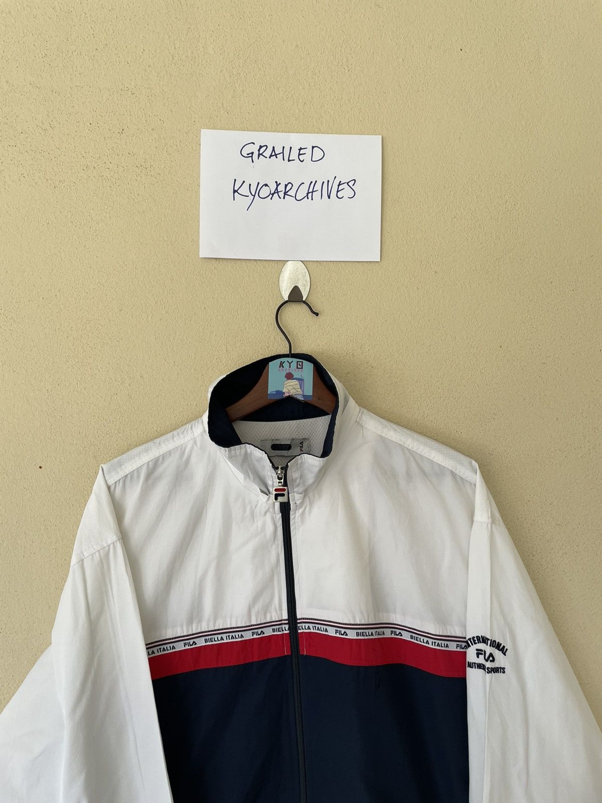 Fila VINTAGE FILA TRACK JACKET Size US L / EU 52-54 / 3 - 3 Thumbnail