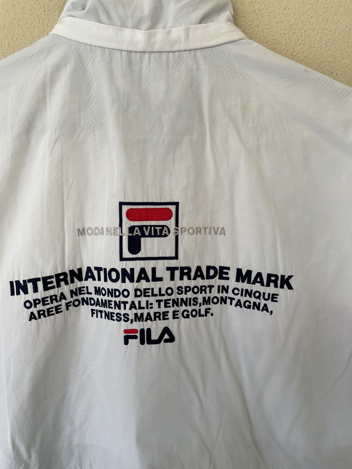 Fila VINTAGE FILA TRACK JACKET Size US L / EU 52-54 / 3 - 7 Thumbnail