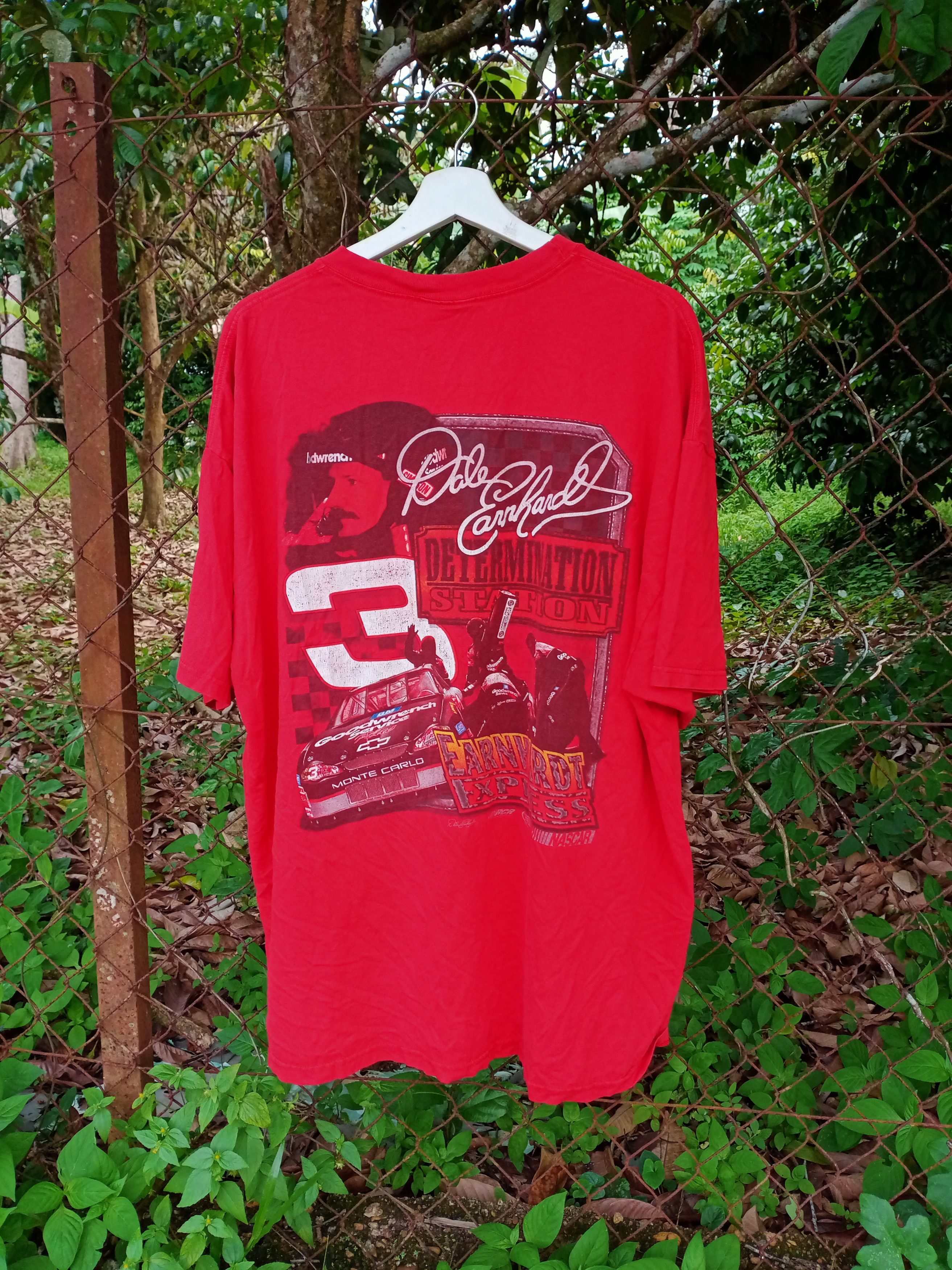 NASCAR Vintage Dale Earnhardt Jr Tee Size US XL / EU 56 / 4 - 3 Thumbnail