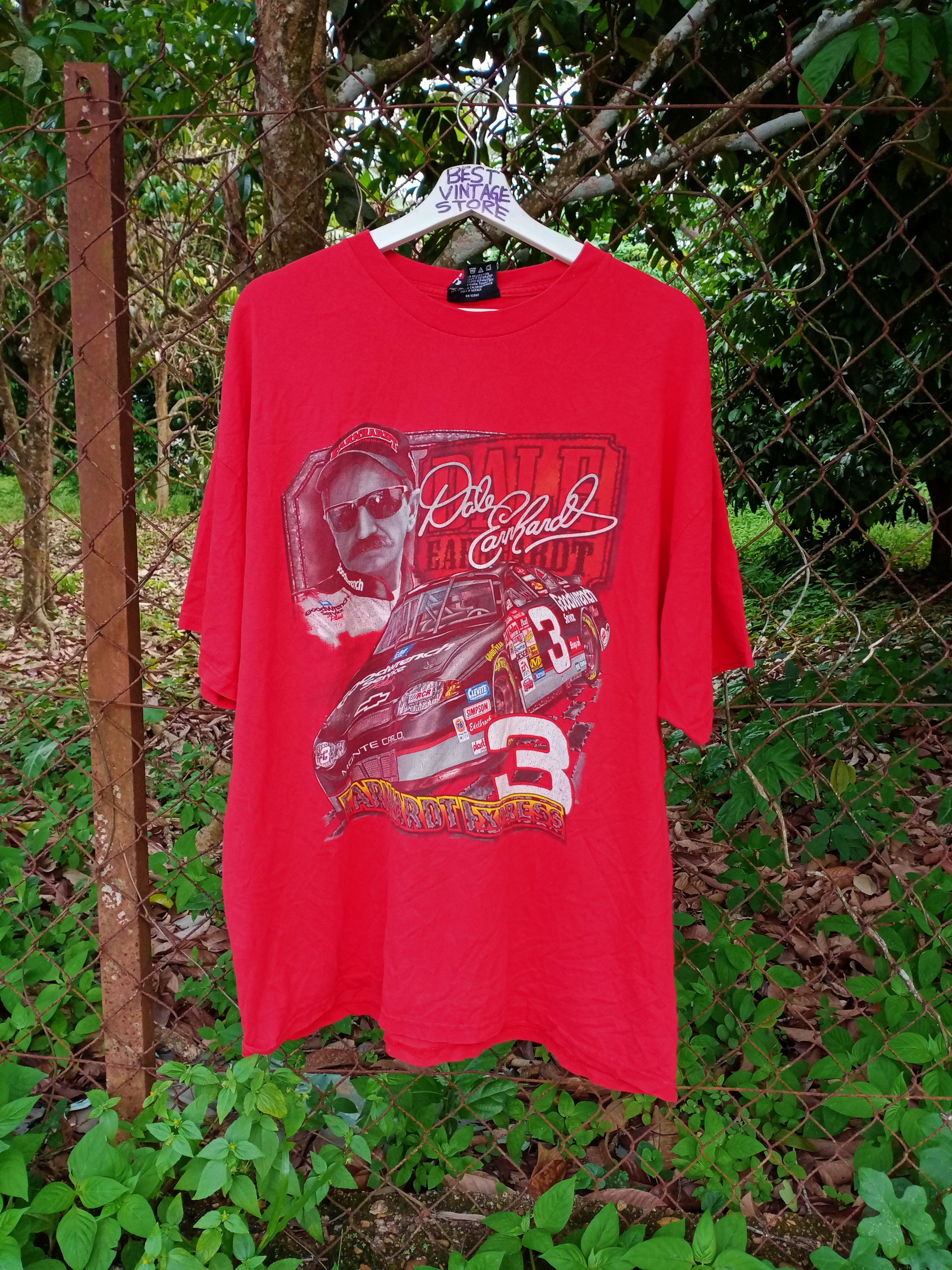 NASCAR Vintage Dale Earnhardt Jr Tee Size US XL / EU 56 / 4 - 1 Thumbnail