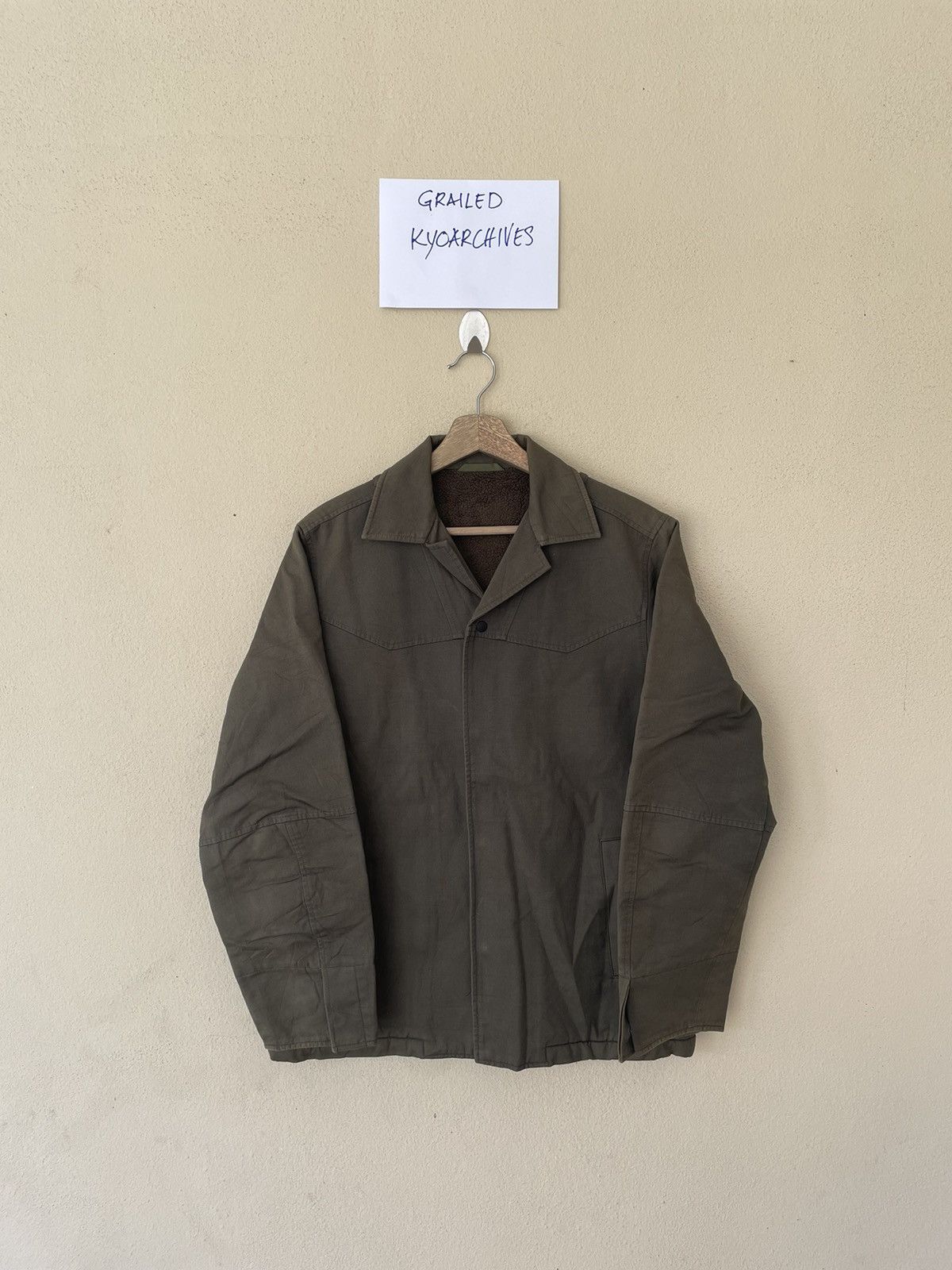 image of Division Of Paul Smith Jacket in Army, Men's (Size Large)
