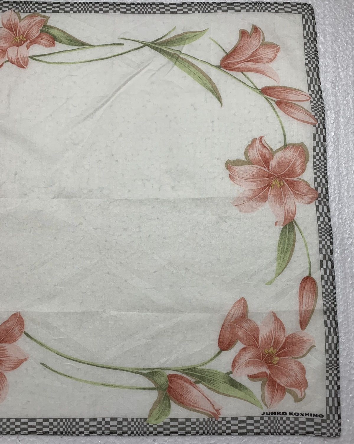 Japanese Brand Junko Koshino Handkerchief / Neckerchief / Bandana Size ONE SIZE - 2 Thumbnail