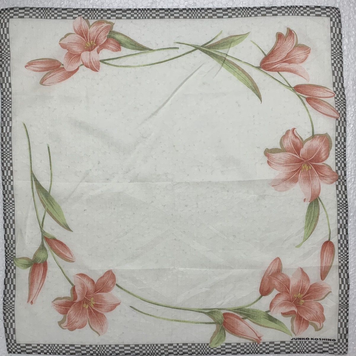 Japanese Brand Junko Koshino Handkerchief / Neckerchief / Bandana Size ONE SIZE - 3 Thumbnail