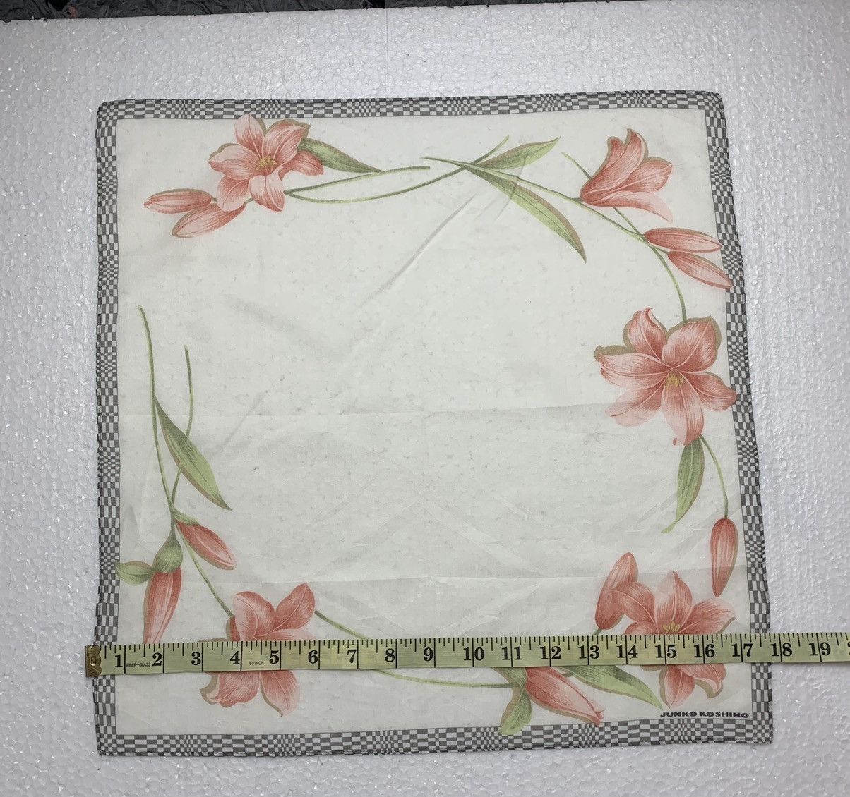 Japanese Brand Junko Koshino Handkerchief / Neckerchief / Bandana Size ONE SIZE - 5 Thumbnail