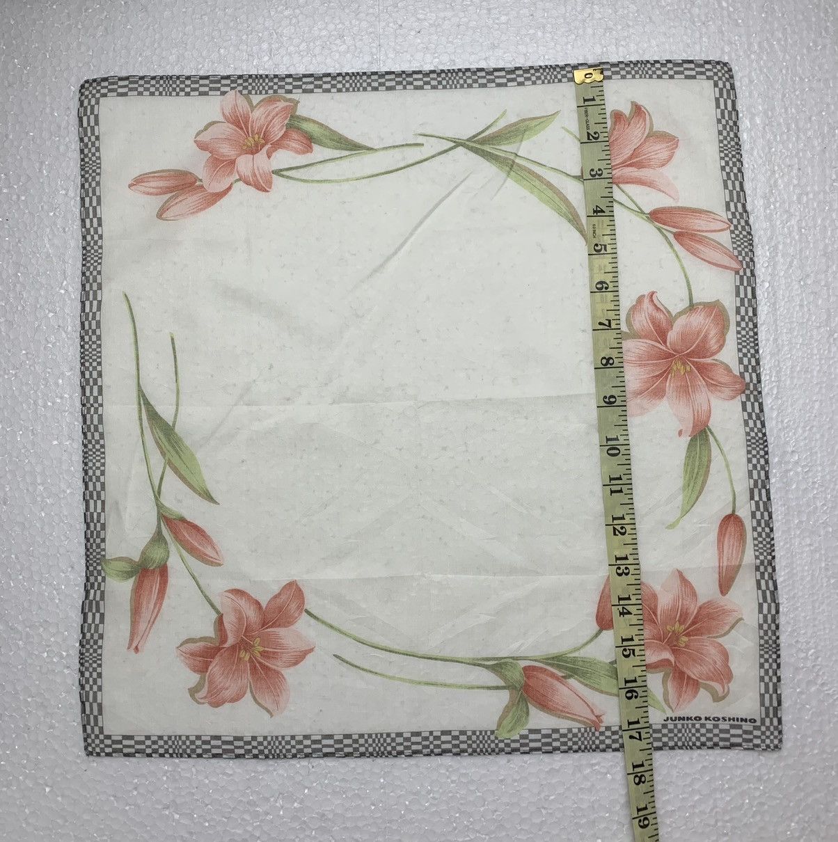 Japanese Brand Junko Koshino Handkerchief / Neckerchief / Bandana Size ONE SIZE - 6 Thumbnail