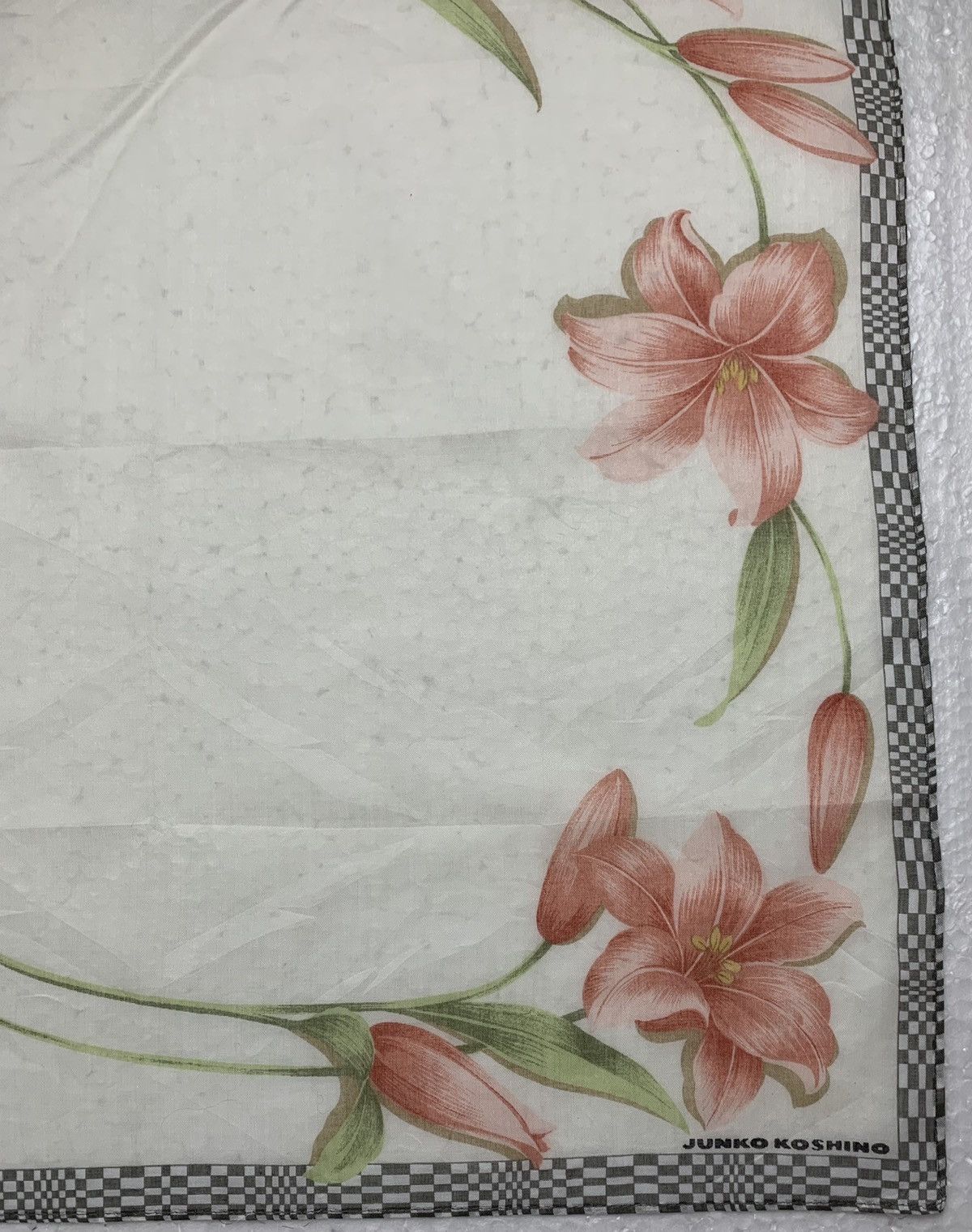 Japanese Brand Junko Koshino Handkerchief / Neckerchief / Bandana Size ONE SIZE - 4 Thumbnail