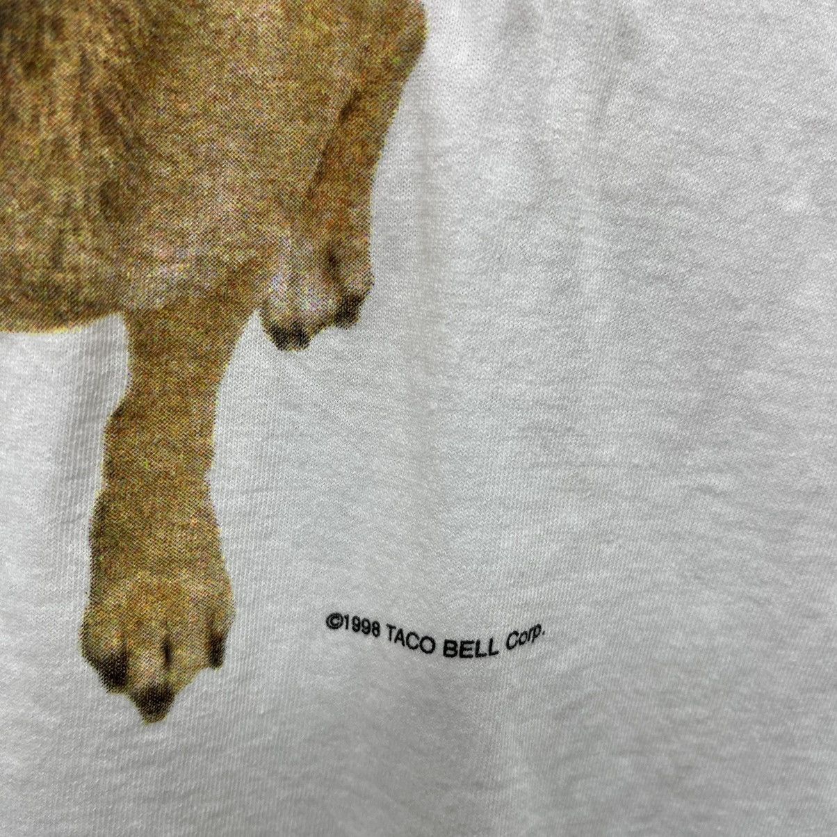 Vintage Vintage 1998 T-Shirt Taco Bell Movie Promo Shirt Xlarge Size Size US XL / EU 56 / 4 - 3 Thumbnail