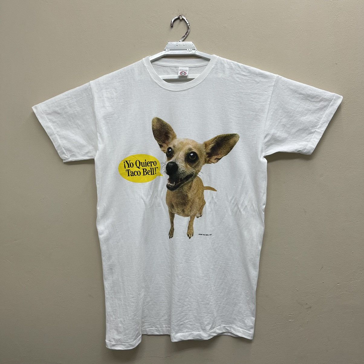 Vintage Vintage 1998 T-Shirt Taco Bell Movie Promo Shirt Xlarge Size Size US XL / EU 56 / 4 - 1 Thumbnail