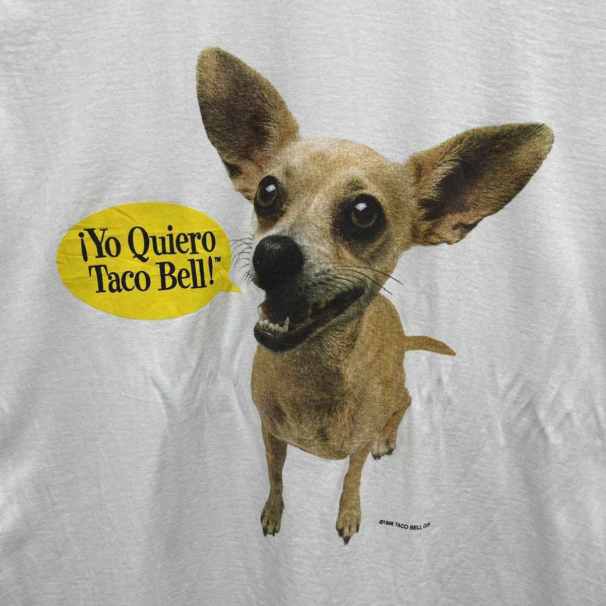 Vintage Vintage 1998 T-Shirt Taco Bell Movie Promo Shirt Xlarge Size Size US XL / EU 56 / 4 - 2 Thumbnail