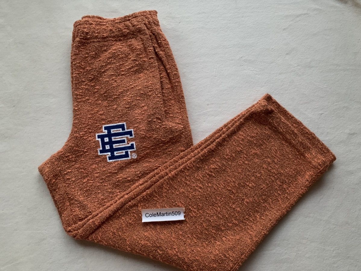 image of Eric Emanuel Ee Boucle Orange Sweatpants Large, Men's (Size 32)