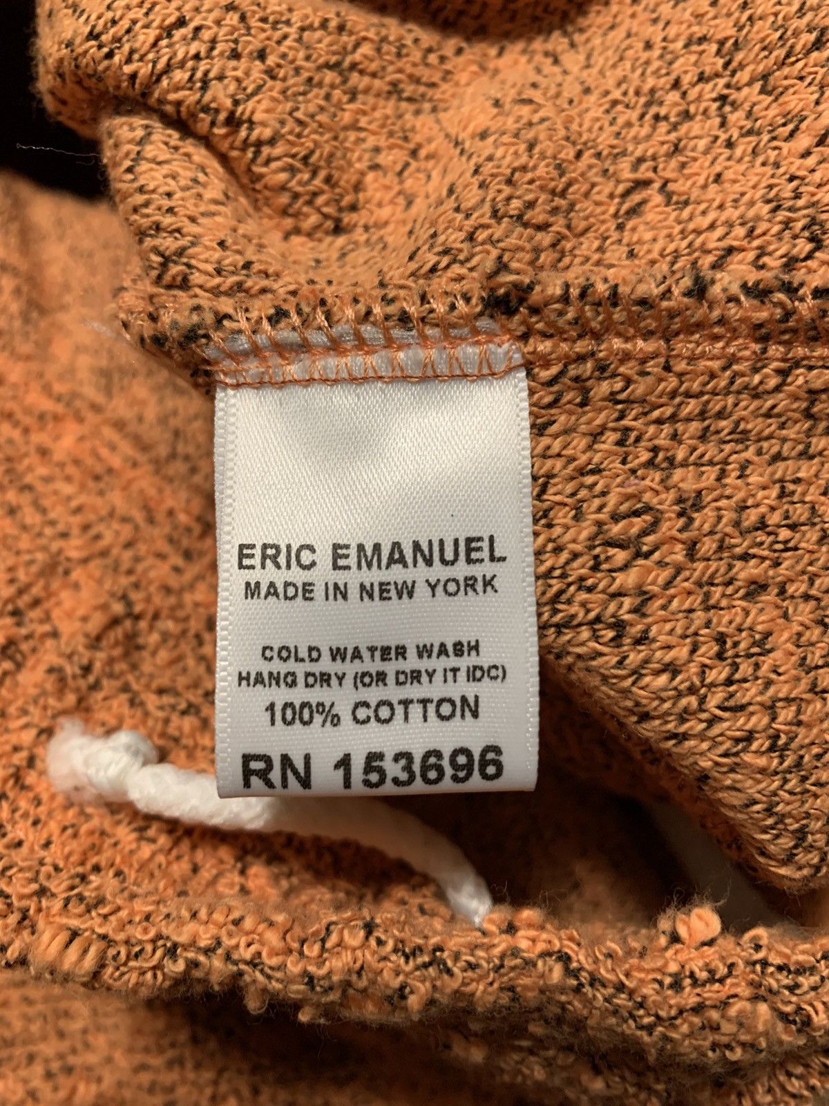 Eric Emanuel Eric Emanuel EE Boucle Orange Sweatpants Large Size US 32 / EU 48 - 3 Thumbnail