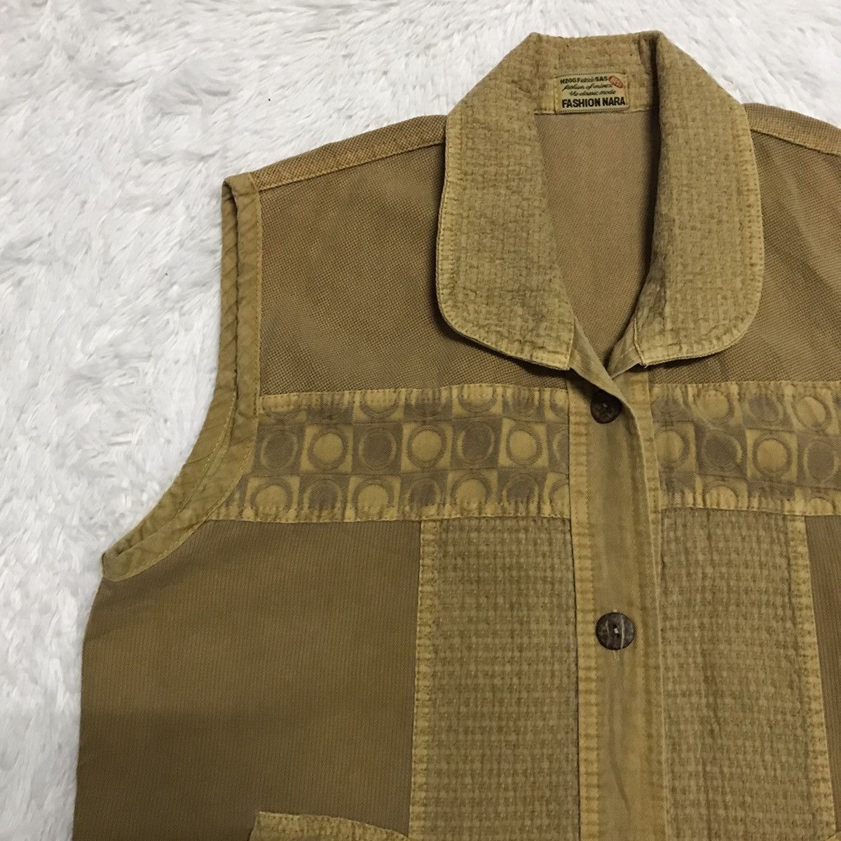 Japanese Brand Fashion Nara Unisex Classic Vest Size US L / EU 52-54 / 3 - 3 Thumbnail
