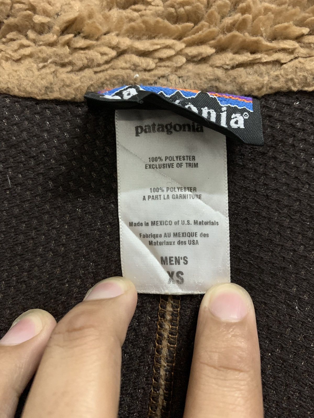 Patagonia × Vintage RARE ‼️Iconic Patagonia Fall Deep Pile Retro X Fleece Jacket Size US S / EU 44-46 / 1 - 10 Thumbnail