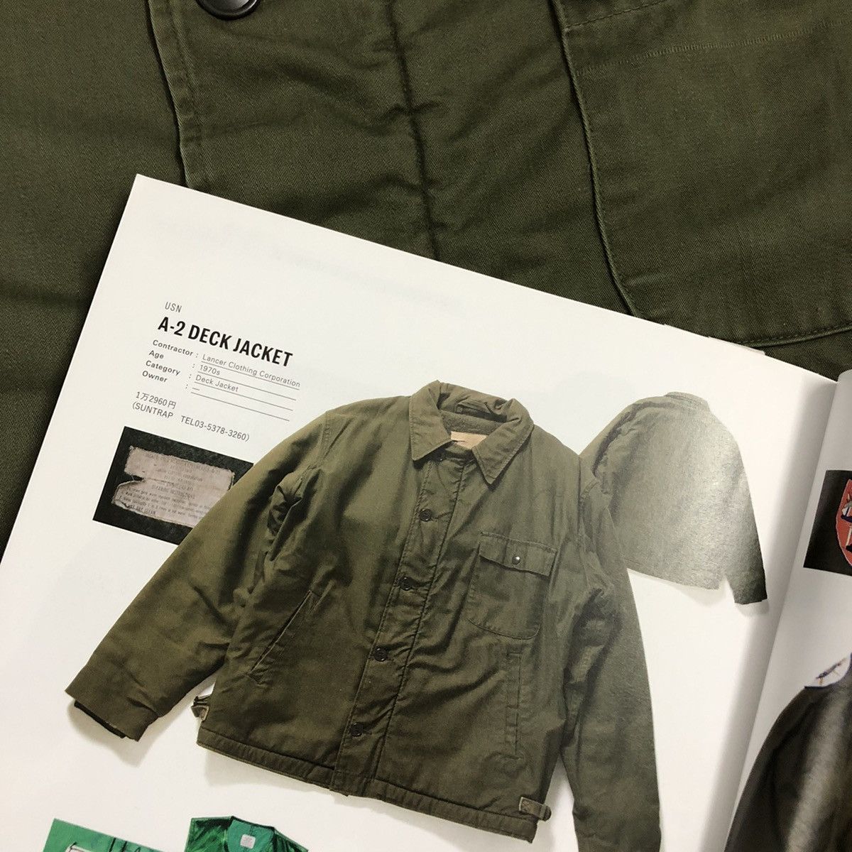 Alpha Industries Vintage 60's US Navy A-2 Deck Jacket by Alpha Industries Size US M / EU 48-50 / 2 - 8 Thumbnail
