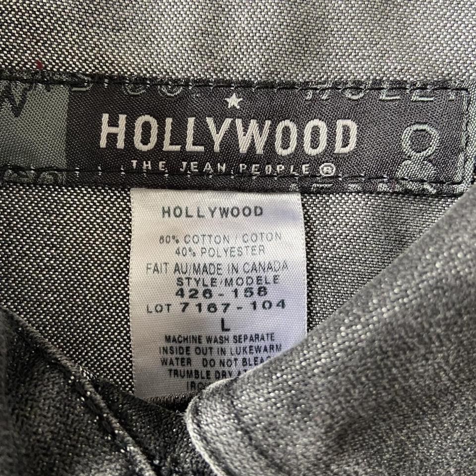 Vintage Vintage 1990s Faded Grey Denim Jacket Size L / US 10 / IT 46 - 3 Thumbnail