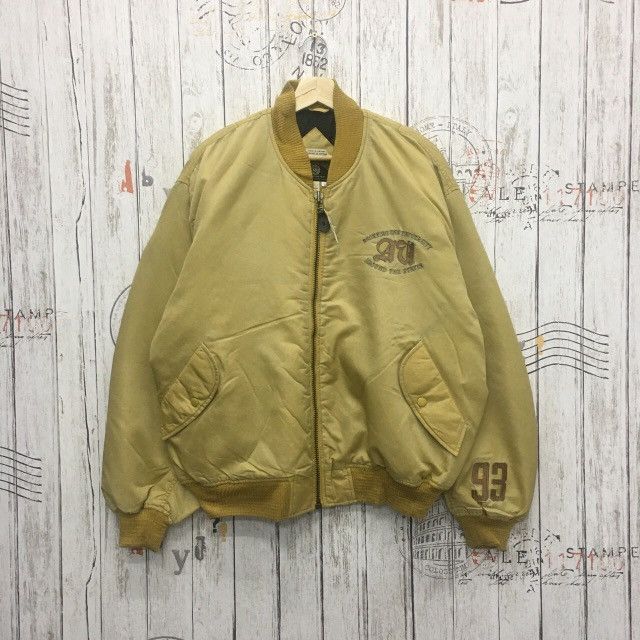 Vintage 🔥vintage back fire university usa bombers jackets Size US XL / EU 56 / 4 - 2 Thumbnail