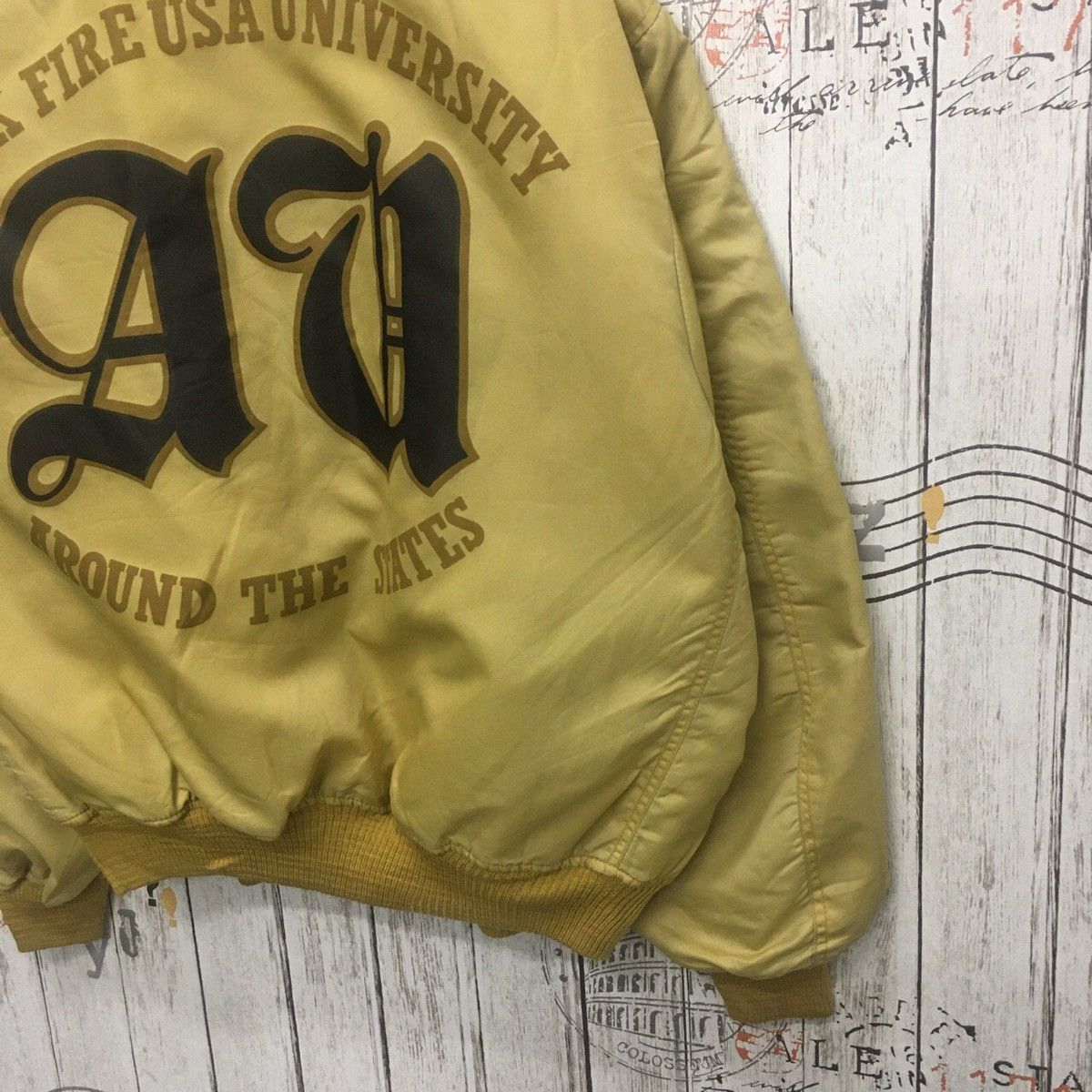 Vintage 🔥vintage back fire university usa bombers jackets Size US XL / EU 56 / 4 - 5 Thumbnail