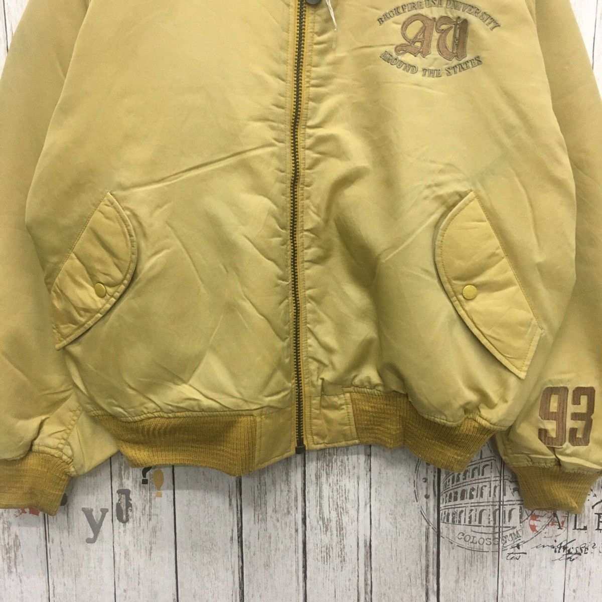 Vintage 🔥vintage back fire university usa bombers jackets Size US XL / EU 56 / 4 - 6 Thumbnail