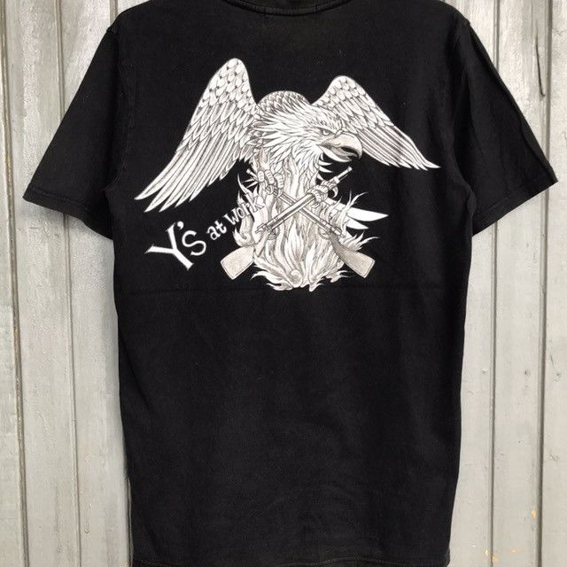Japanese Brand × Y's for Men × Yohji Yamamoto 🔥Y’s Yohjj yamamoto Eagles printed design japan Size US M / EU 48-50 / 2 - 2 Thumbnail
