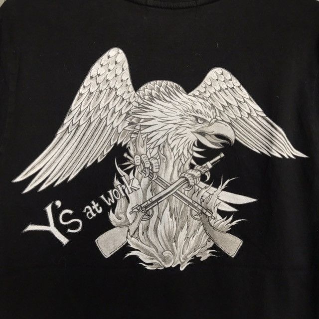 Japanese Brand × Y's for Men × Yohji Yamamoto 🔥Y’s Yohjj yamamoto Eagles printed design japan Size US M / EU 48-50 / 2 - 3 Thumbnail