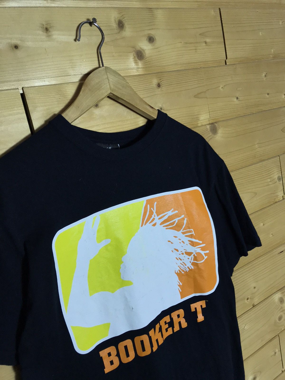 Vintage × WWE × WWF Vintage WWE Booker T t-shirt Size US L / EU 52-54 / 3 - 2 Thumbnail