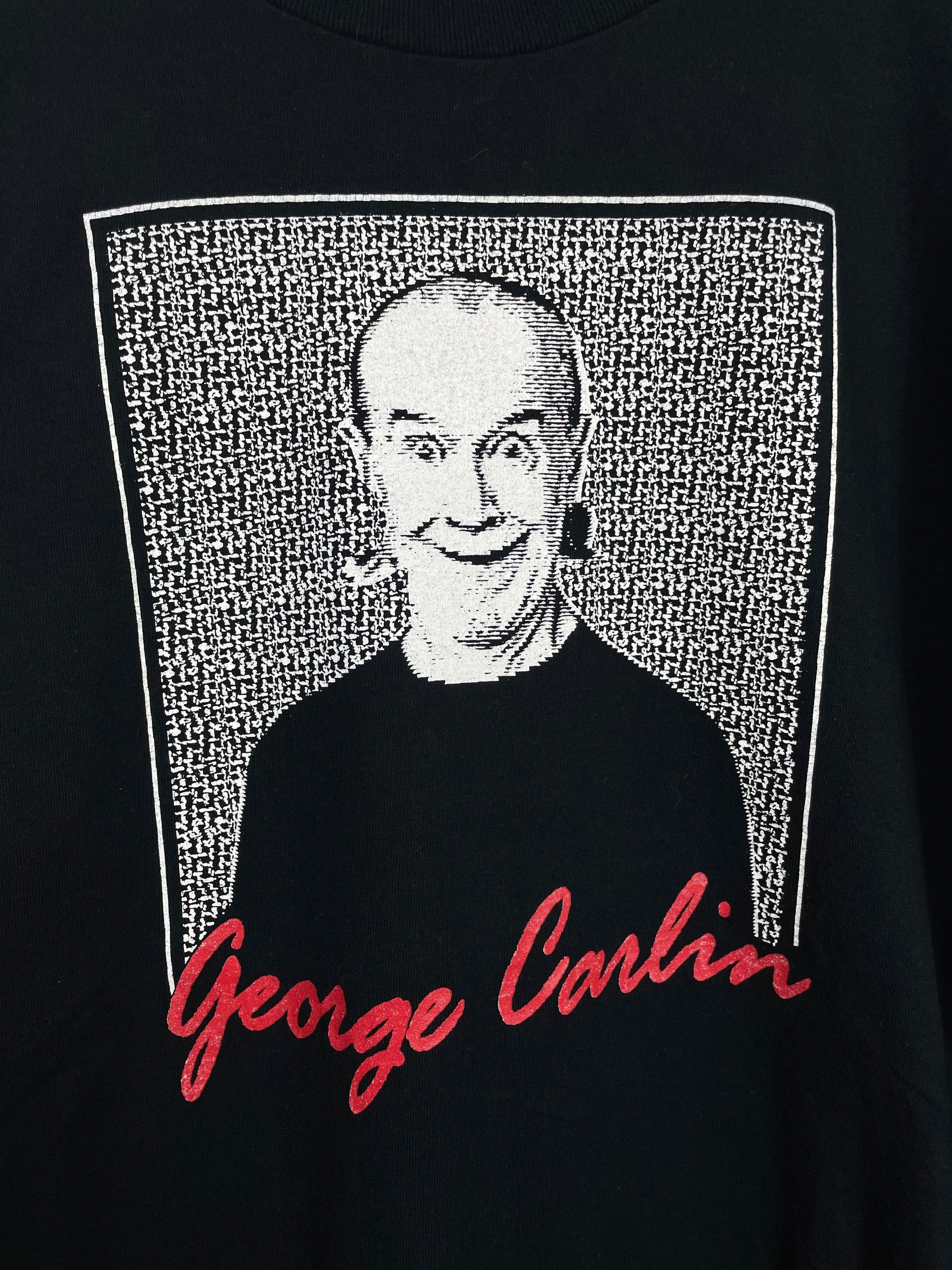 Vintage GTMB146 Vintage George Carlin Comedian Actor (XL) Size US XL / EU 56 / 4 - 2 Thumbnail