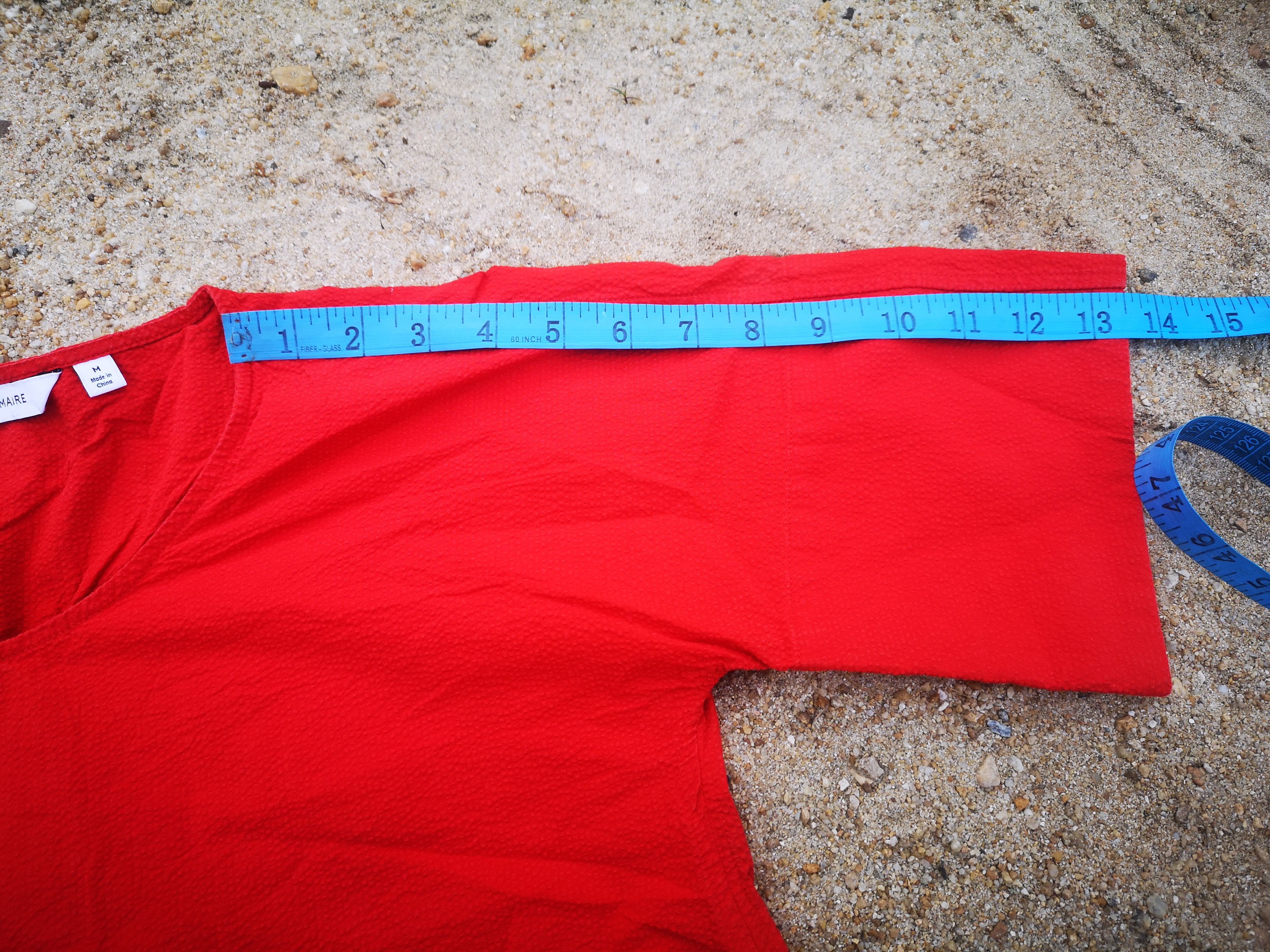 Lemaire × Uniqlo Lemaire Red Blouse Size M / US 6-8 / IT 42-44 - 9 Thumbnail