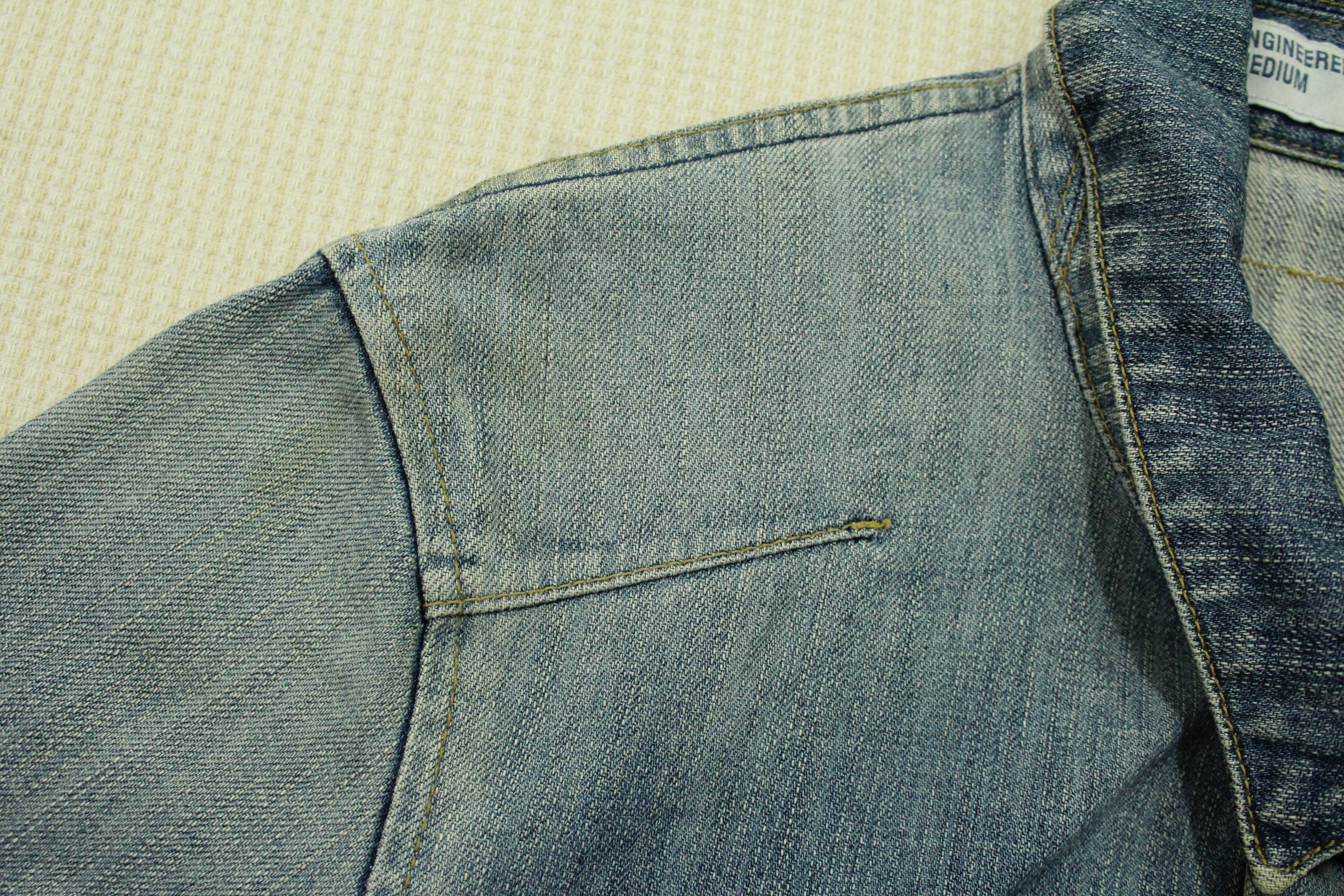 LEVIS Jacket Denim A Denim Teenage Riot Punk Skate