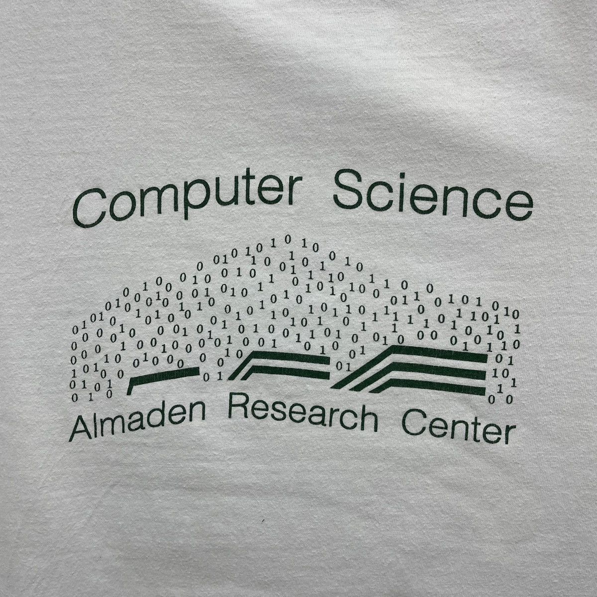Hanes × Vintage Vintage 90s T-Shirt Computer Science Almaden Research Center Size US L / EU 52-54 / 3 - 2 Thumbnail