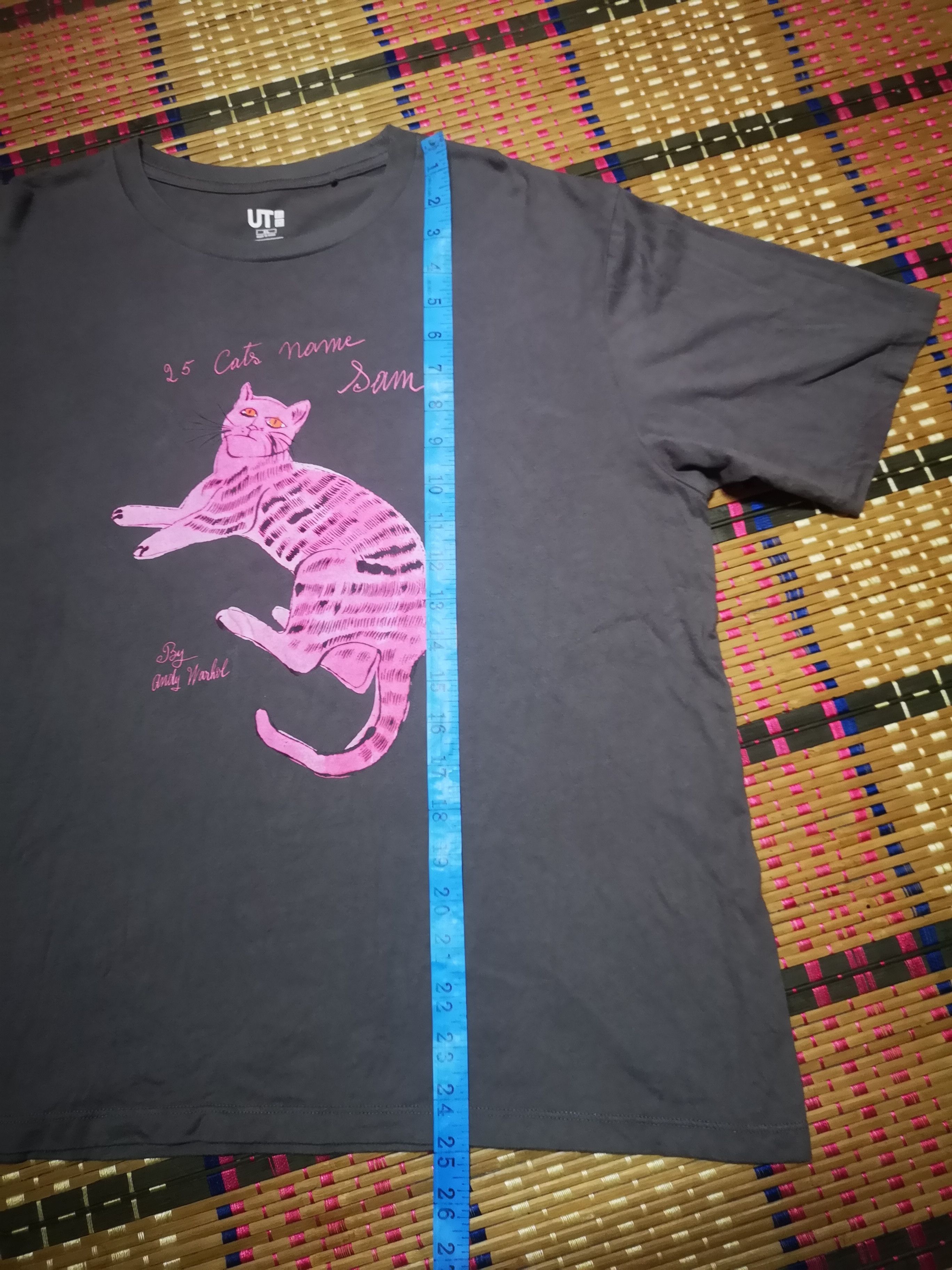 Andy Warhol × Uniqlo × Vintage 25 Cat Name Sam by Andy Warhol