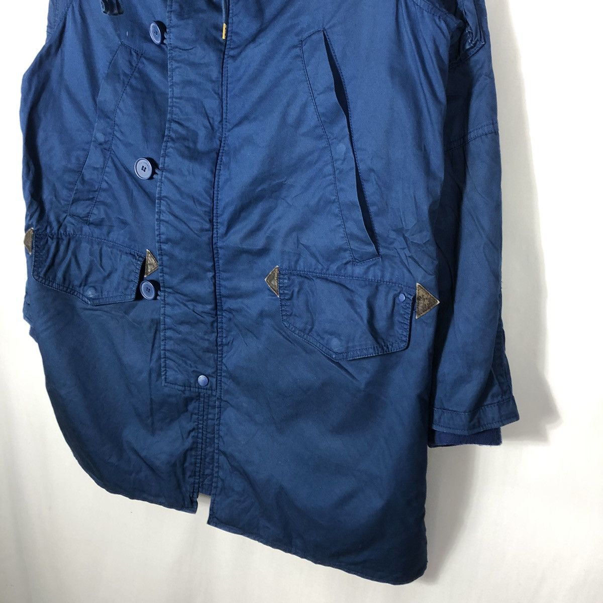 Kai Aakmann 🔥Rare🔥🇰🇷Kai Aakmann Unisex Fishing Tail Parkas Hoodie Jacket Size US L / EU 52-54 / 3 - 7 Thumbnail