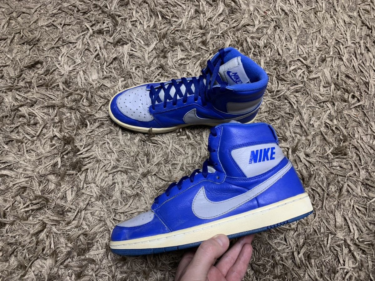 High Top Dynasty Nike 激レア！NIKE DYNASTY Hi ダイナスティ灰×白×紺85