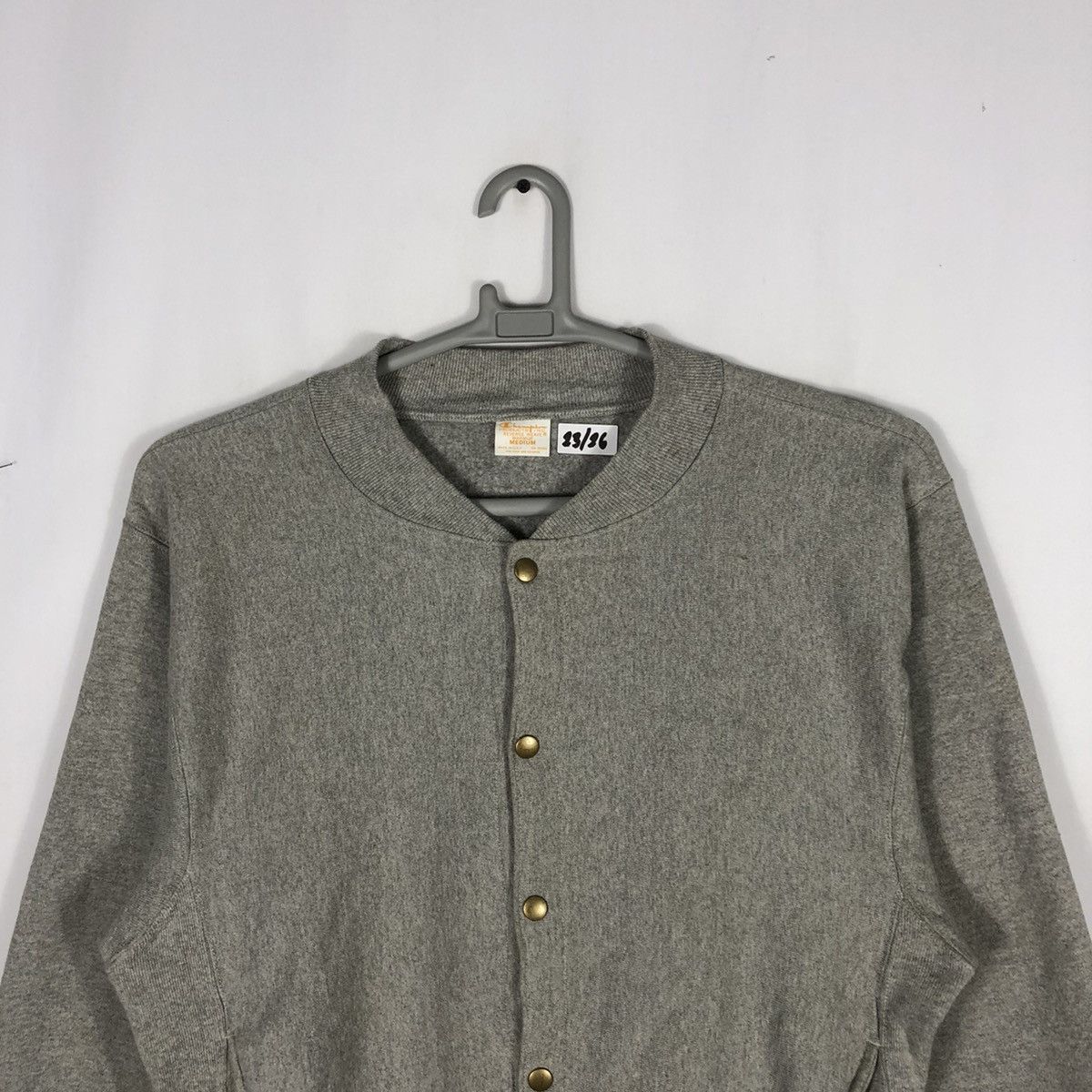 Champion × Vintage 🔥OG🔥90s🔥Champion Reverse Weave Full Buttons Varsity Jacket Size US M / EU 48-50 / 2 - 2 Thumbnail