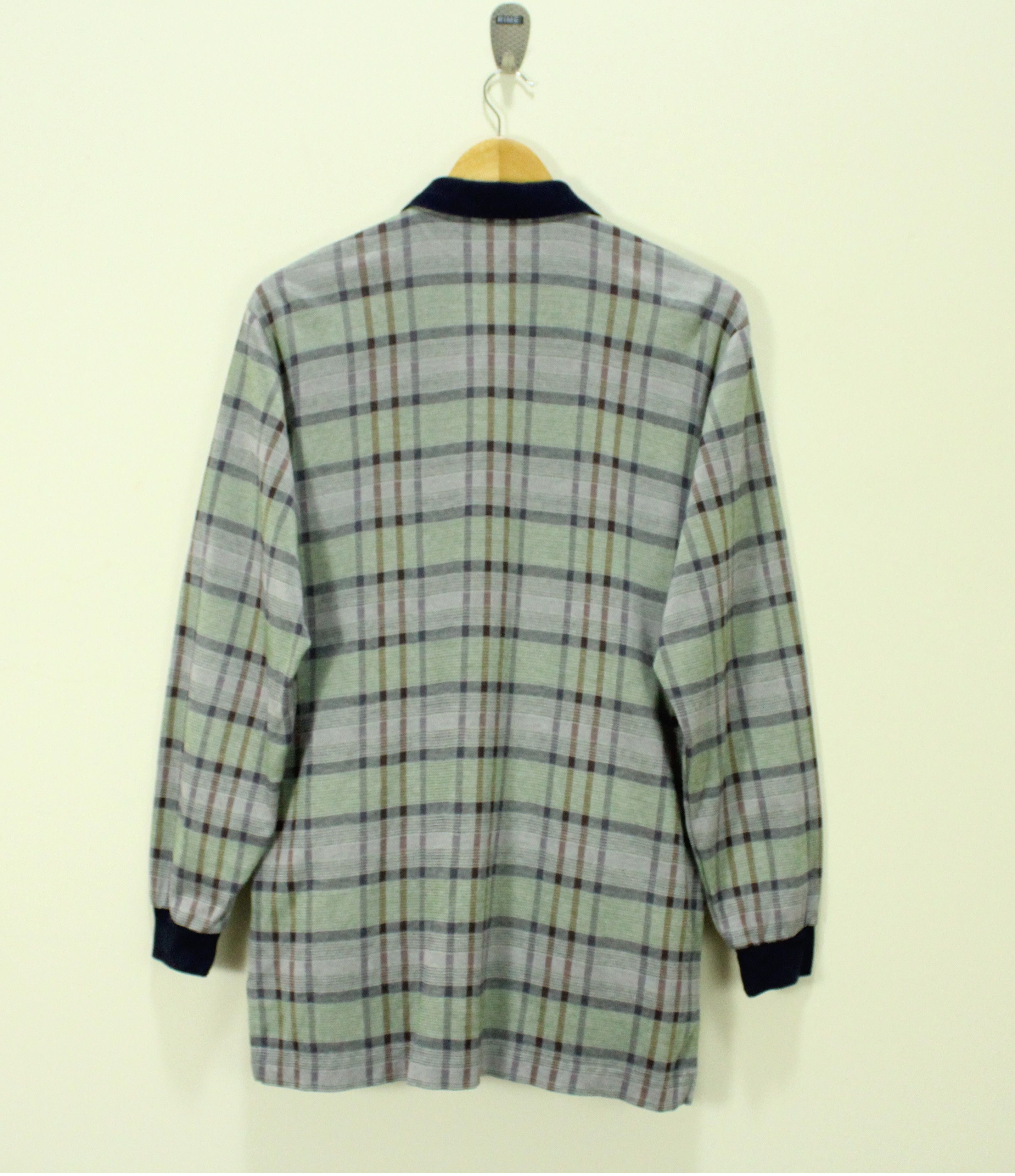 Burberry BURBERRYS Shirt Polo Novacheck Vintage Burberry Size US M / EU 48-50 / 2 - 2 Thumbnail