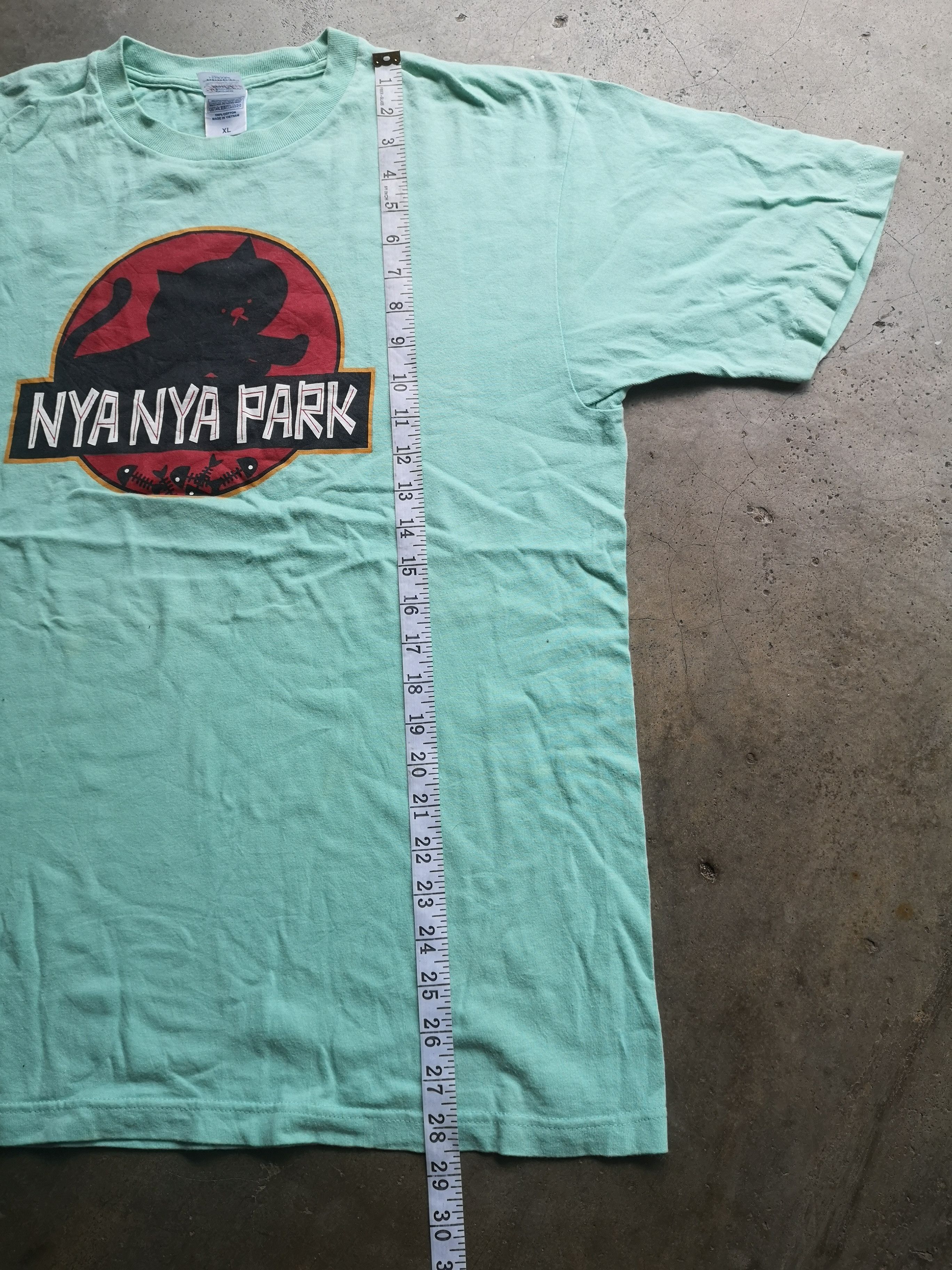 Japanese Brand Nya Nya Park Shirt Size US XL / EU 56 / 4 - 6 Thumbnail