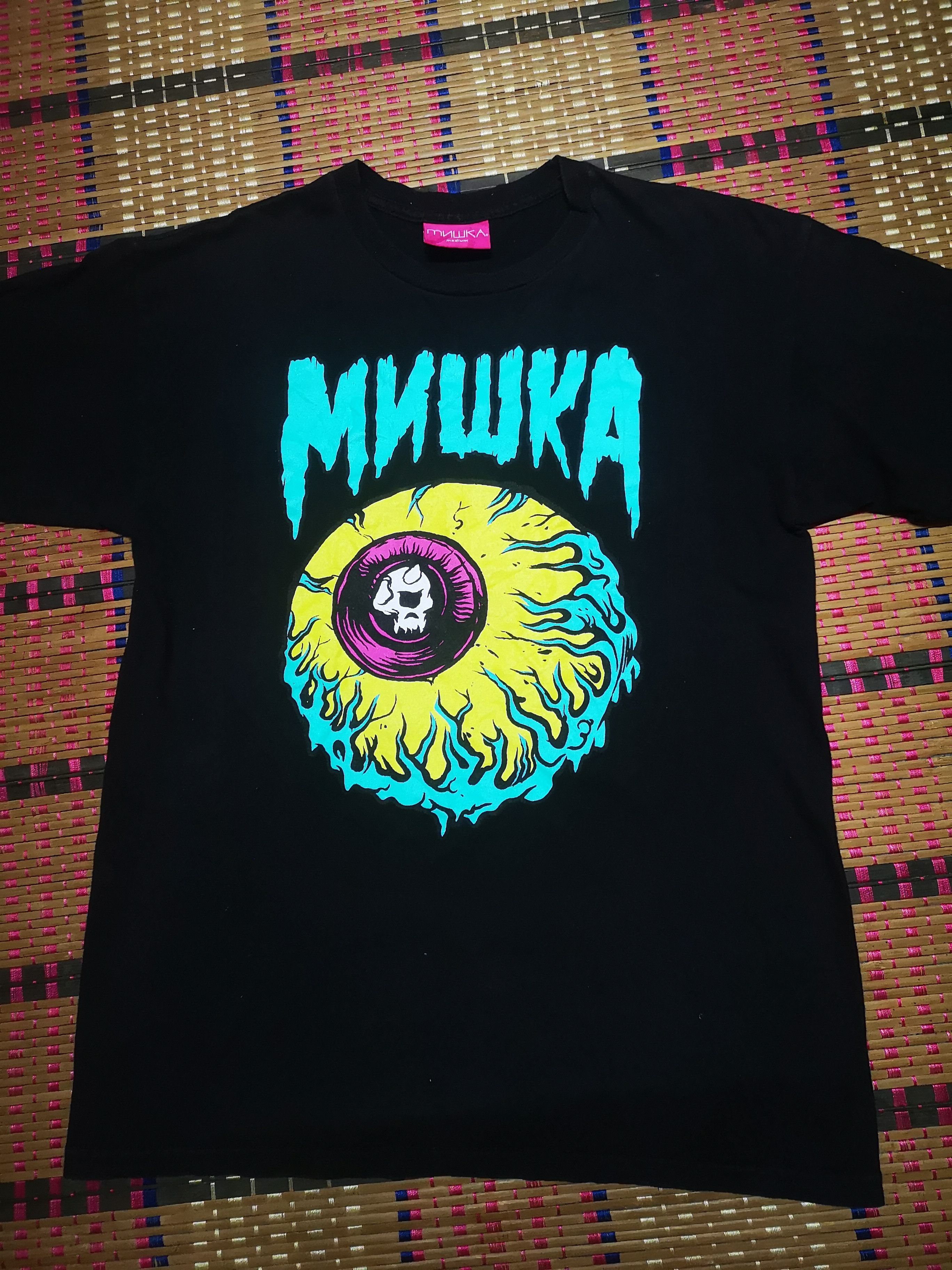 Japanese Brand MNWKA Shirt Eyes Design Size US M / EU 48-50 / 2 - 3 Thumbnail