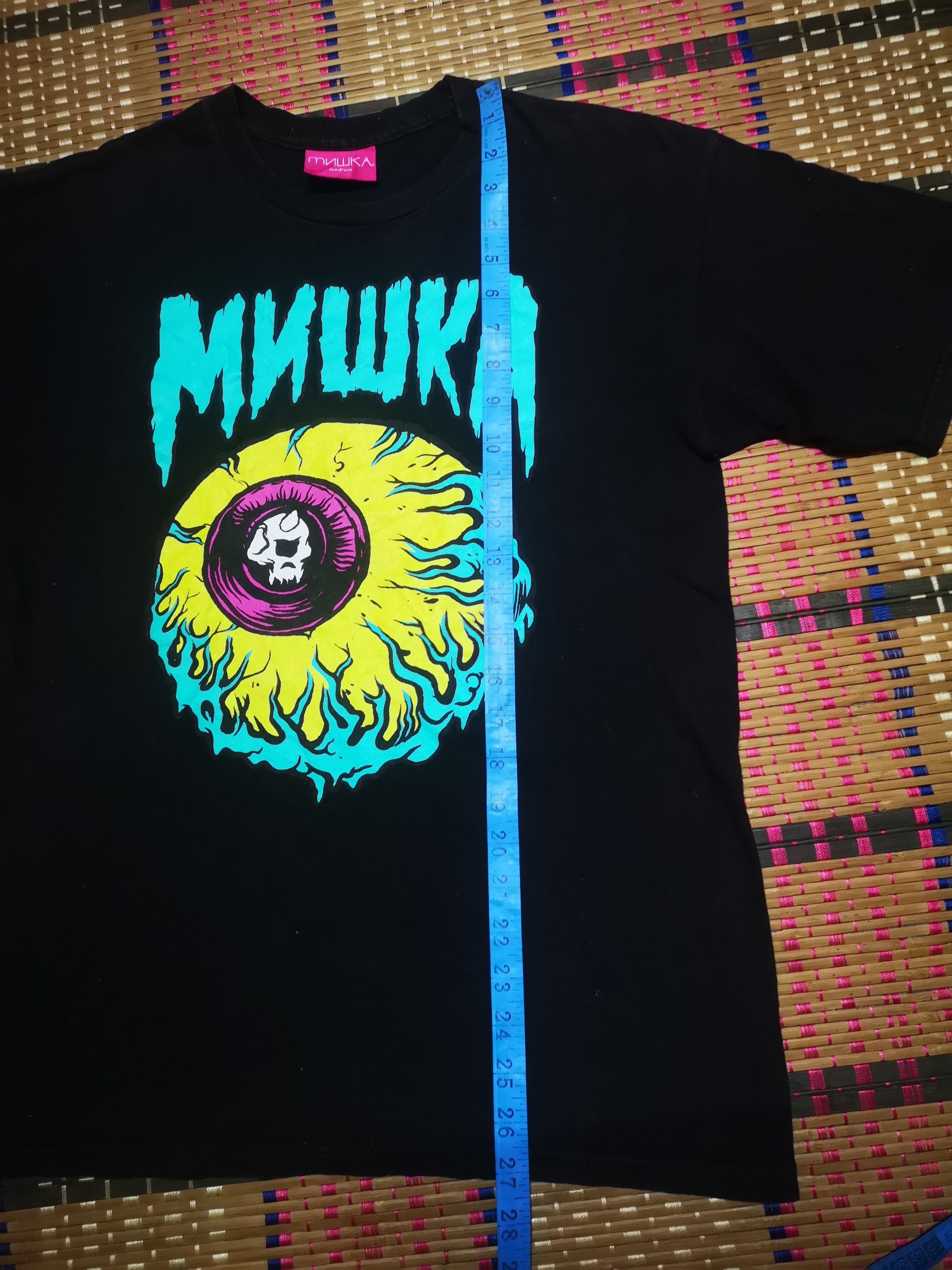 Japanese Brand MNWKA Shirt Eyes Design Size US M / EU 48-50 / 2 - 8 Thumbnail