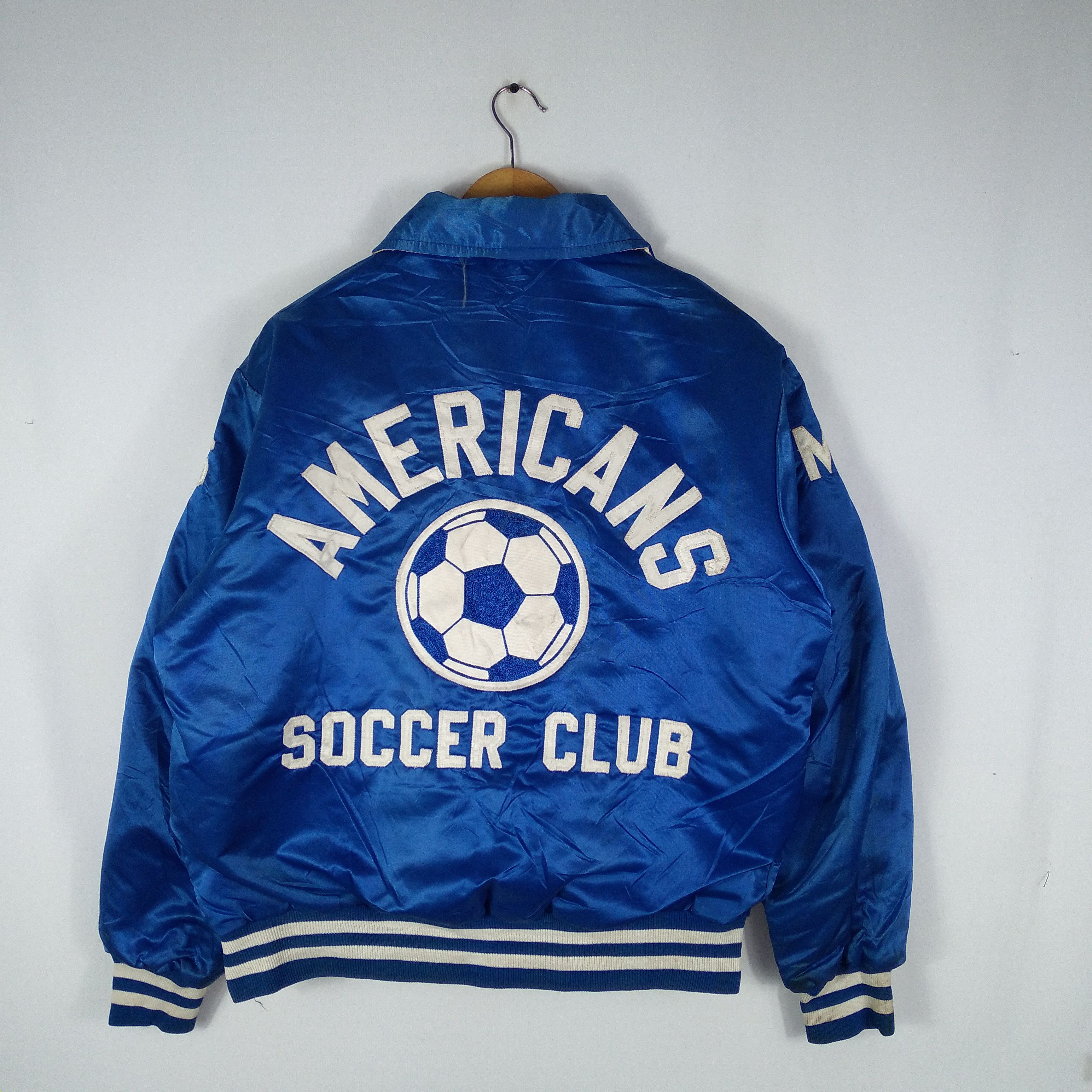 Vintage Vintage American Soccers Club Embroidery Snap Buttons Jacket Size US M / EU 48-50 / 2 - 12 Thumbnail