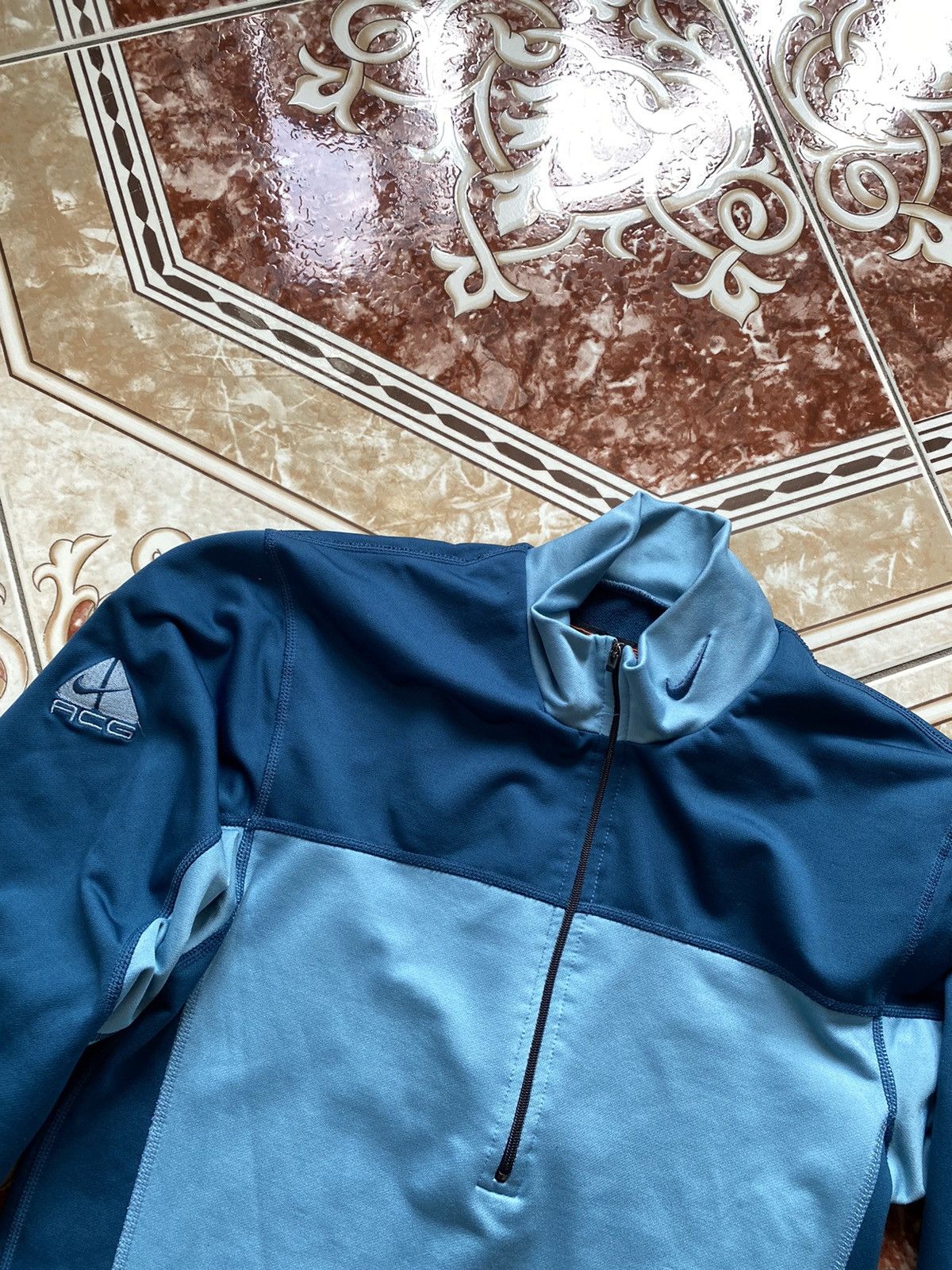 Nike ACG × Vintage Vintage Nike Acg fleece turtleneck sweatshirt longsleeve Size US M / EU 48-50 / 2 - 1 Thumbnail
