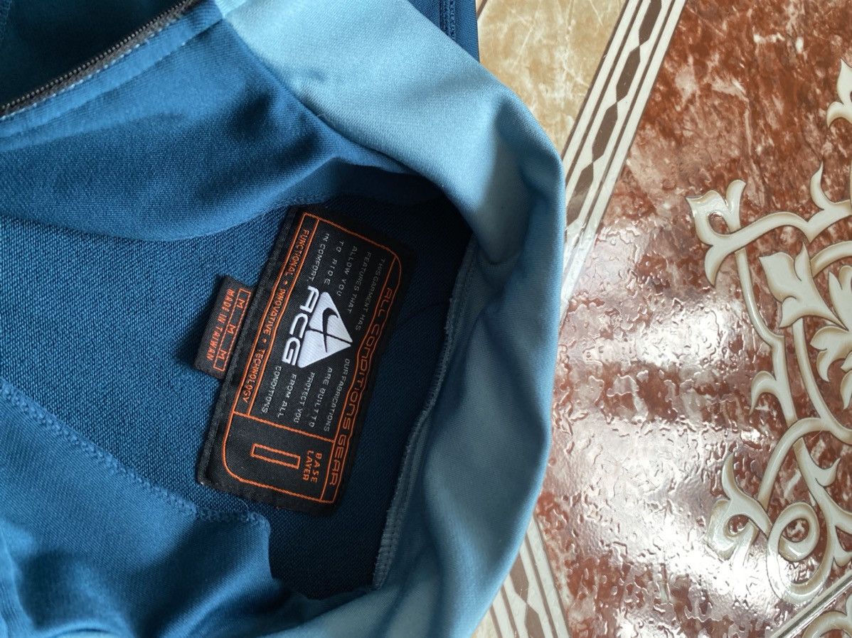 Nike ACG × Vintage Vintage Nike Acg fleece turtleneck sweatshirt longsleeve Size US M / EU 48-50 / 2 - 6 Thumbnail