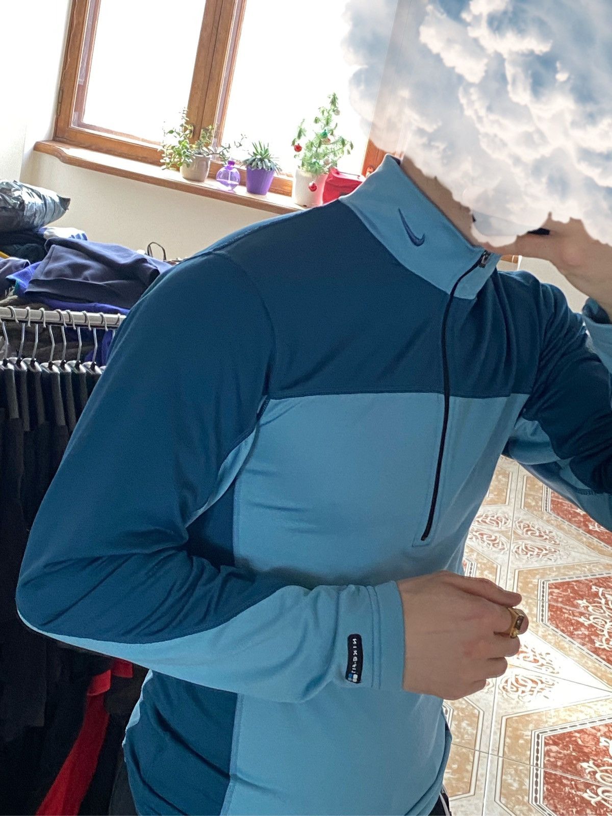 Nike ACG × Vintage Vintage Nike Acg fleece turtleneck sweatshirt longsleeve Size US M / EU 48-50 / 2 - 3 Thumbnail
