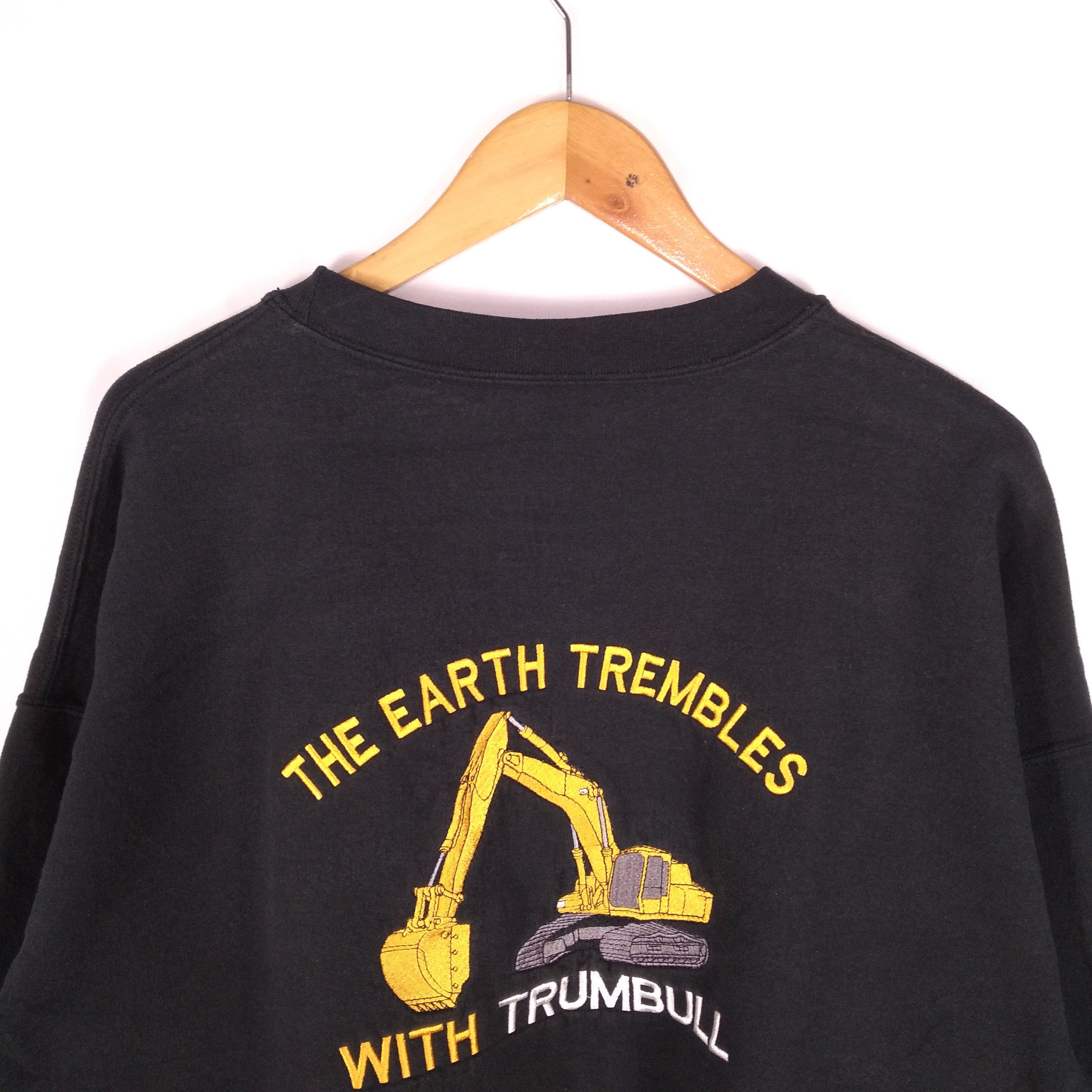 Caterpillar × Vintage Vintage Tractor Trumbull Embroidery Sweatshirts Size US L / EU 52-54 / 3 - 2 Thumbnail