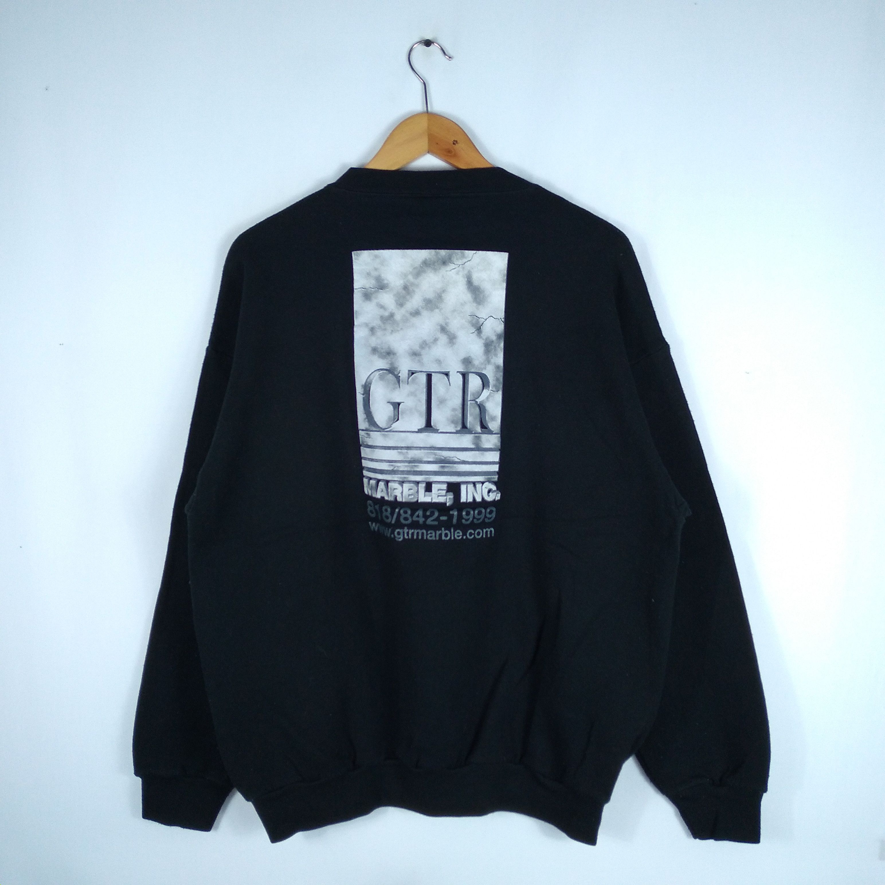 Vintage Vintage GTR Marble Crewneck Sweatshirt Size US M / EU 48-50 / 2 - 1 Thumbnail